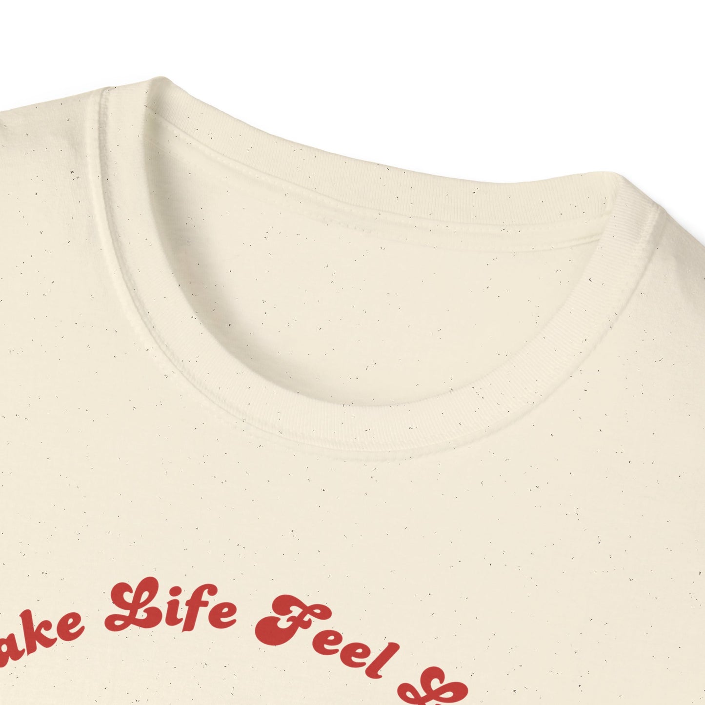 I Love You Graphic Tee — Romantic Red Script Chest Shirt