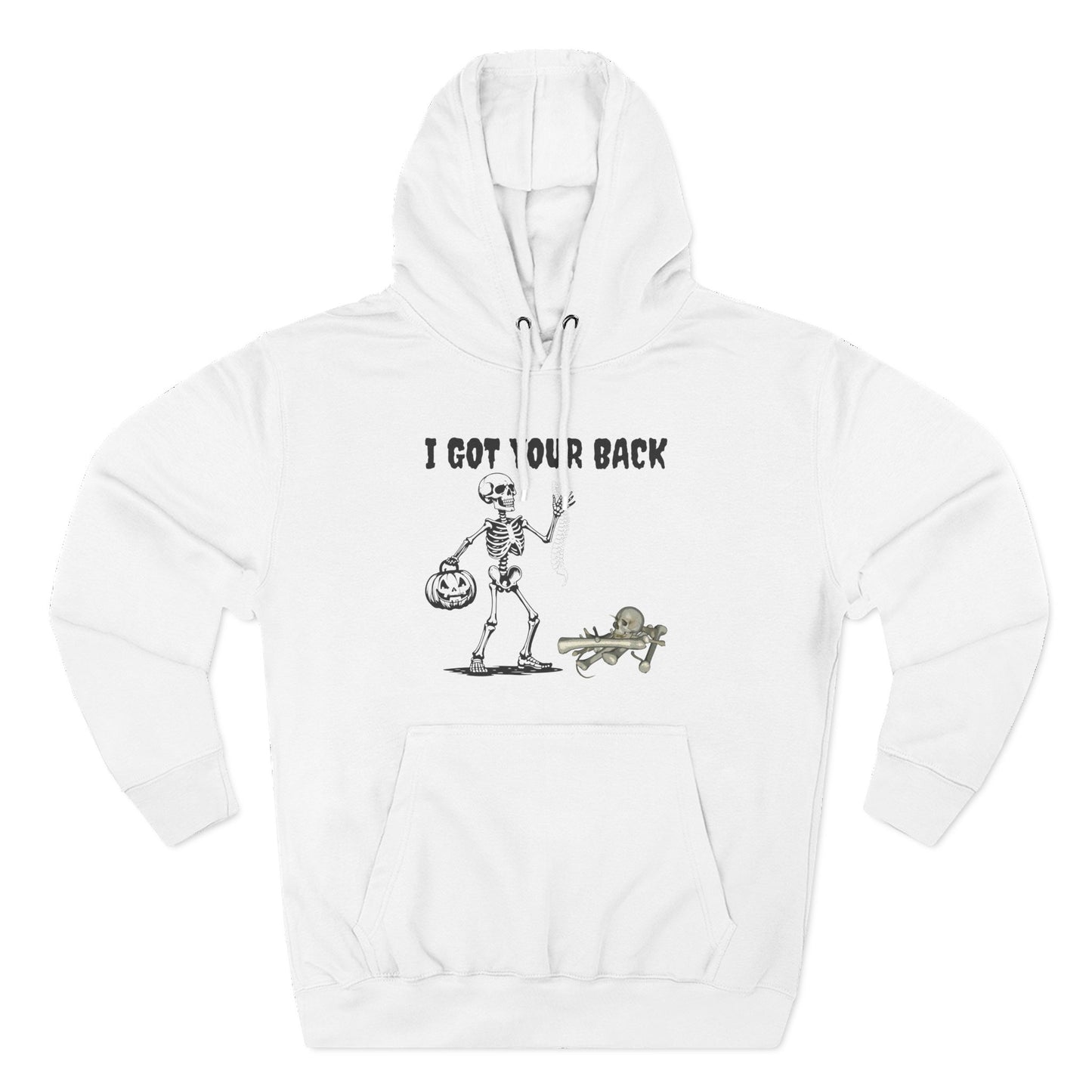 Fun Skeleton Hoodie, Halloween Gift, Cozy Fleece Sweatshirt, Unisex Pullover, Casual Wear, Unique Hoodie for Friends