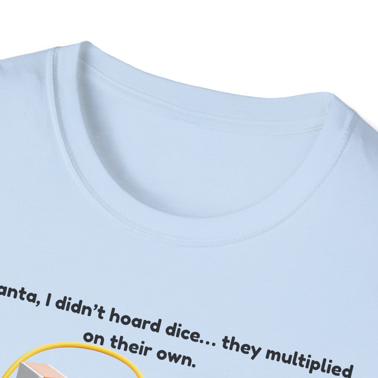 Dice Multiplying Machine T-Shirt | Funny Dungeons & Dragons Tabletop Dice Art