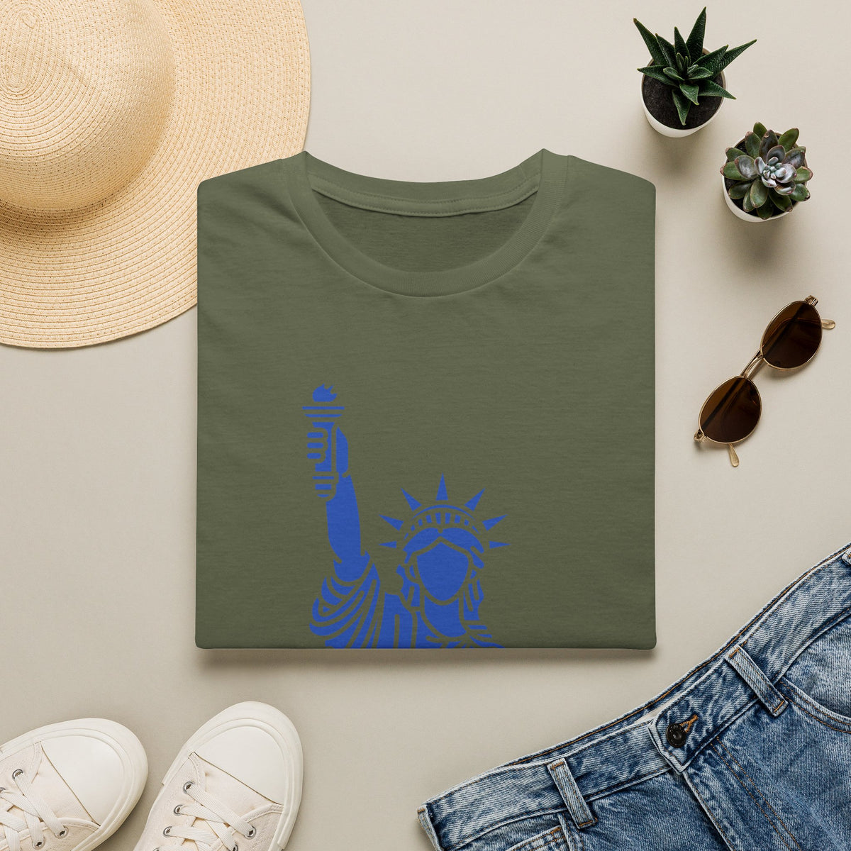 Statue of Liberty 250 Years of America T-Shirt | 1776-2026 Patriotic Tee