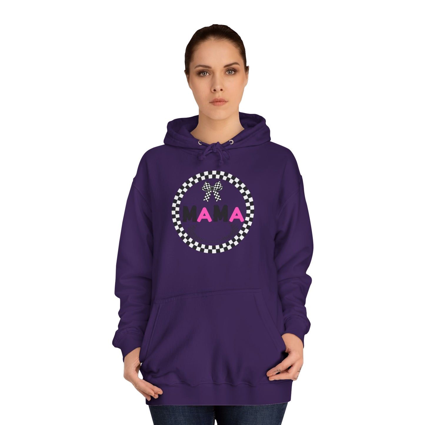 Chic Mama College Hoodie | Perfect for Moms, Gifts for Mother's Day, Casual Style, Cozy Wear, Unisex Fashion
