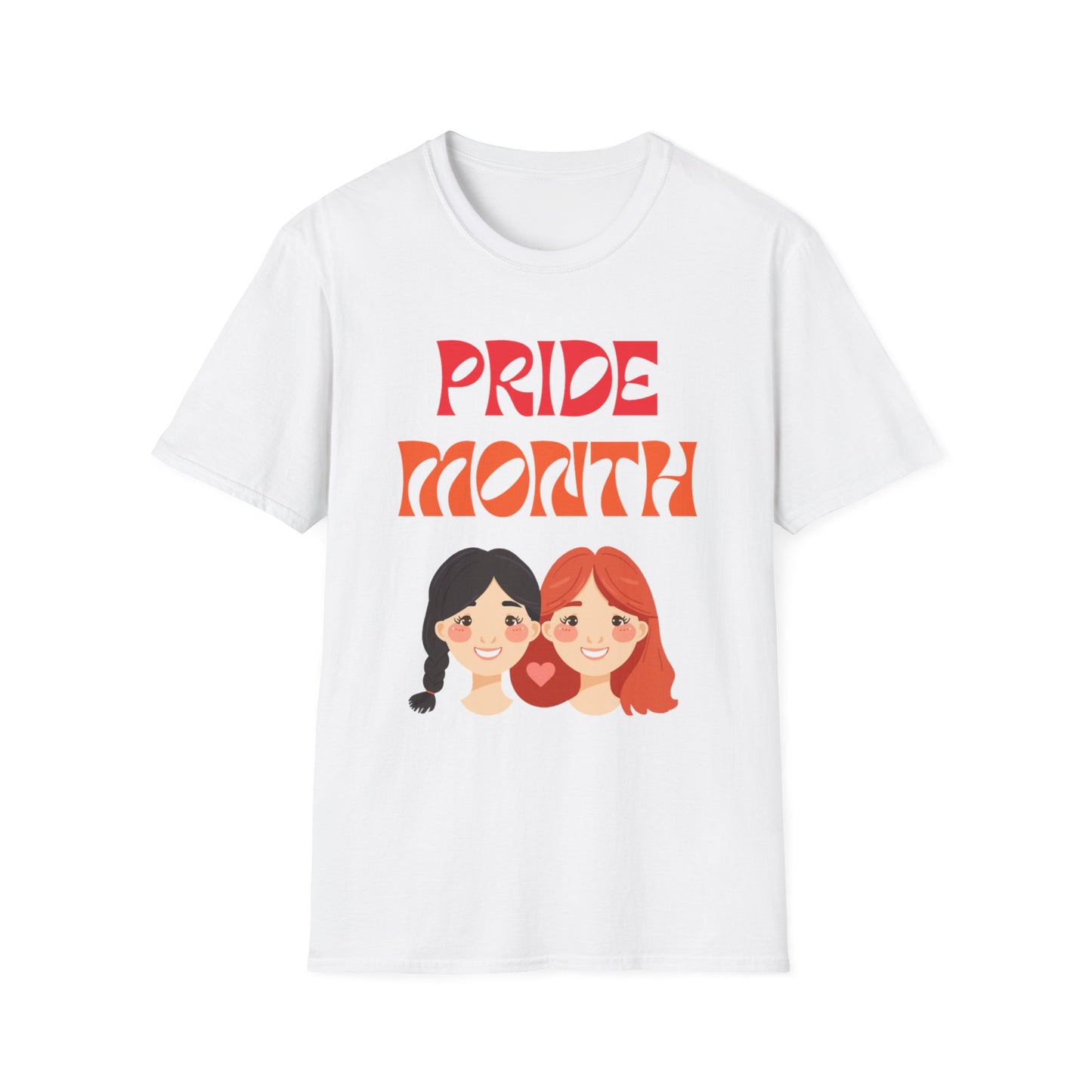 Pride Month Lesbian Couple T-Shirt | LGBTQ+ Love Tee