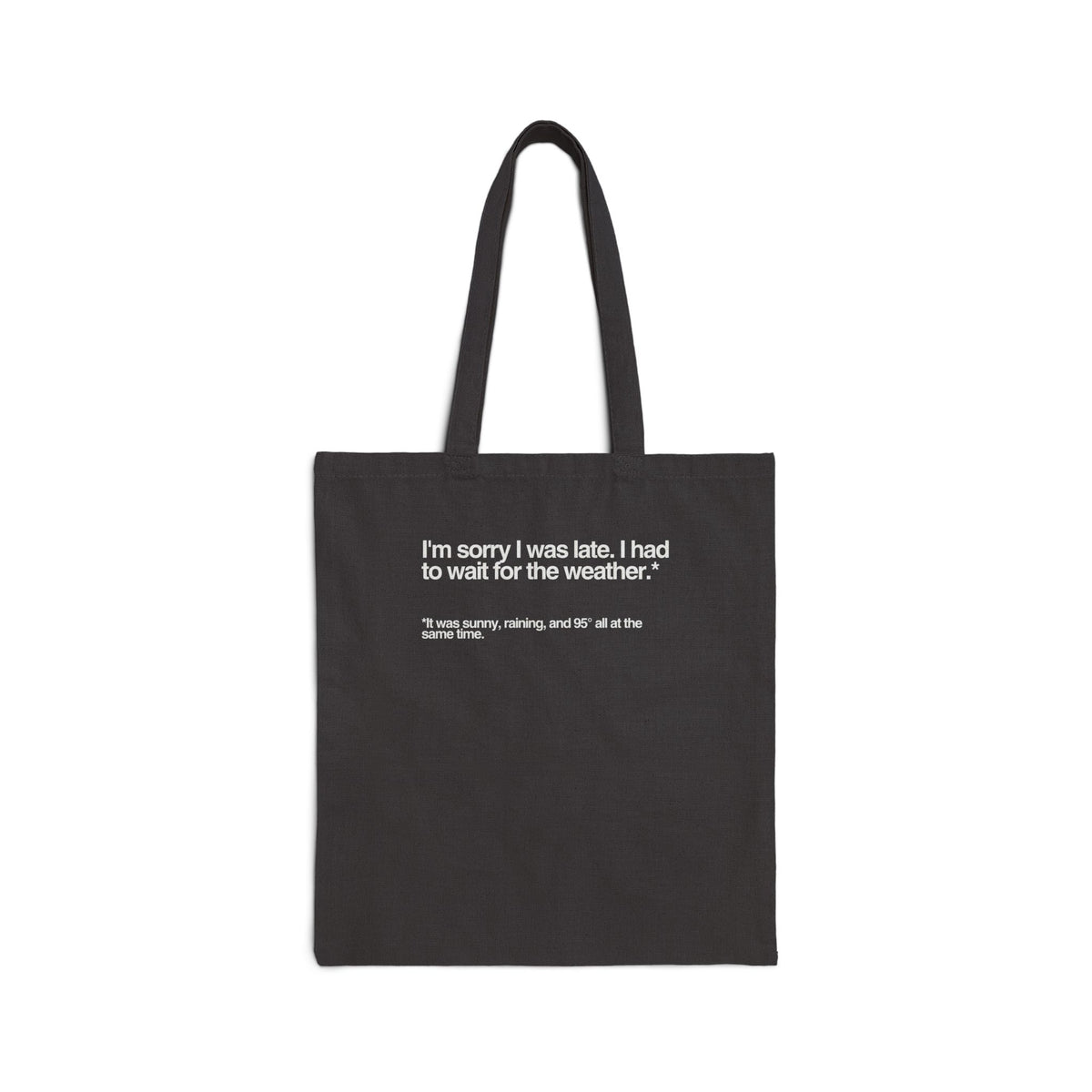 Blank Cotton Canvas Tote Bag
