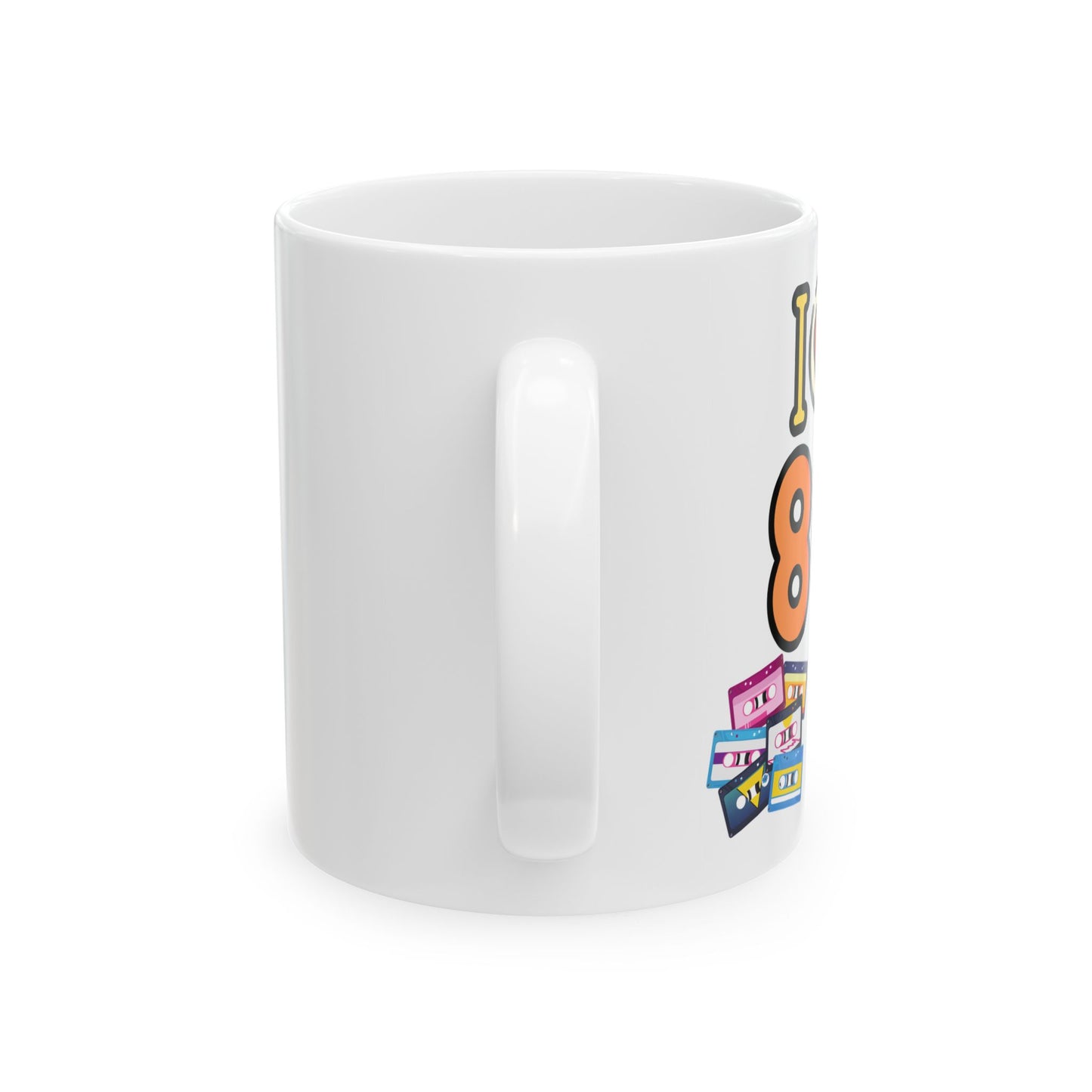 80s Roller Skate Retro Design Mug | Vintage Roller Rink Graphics