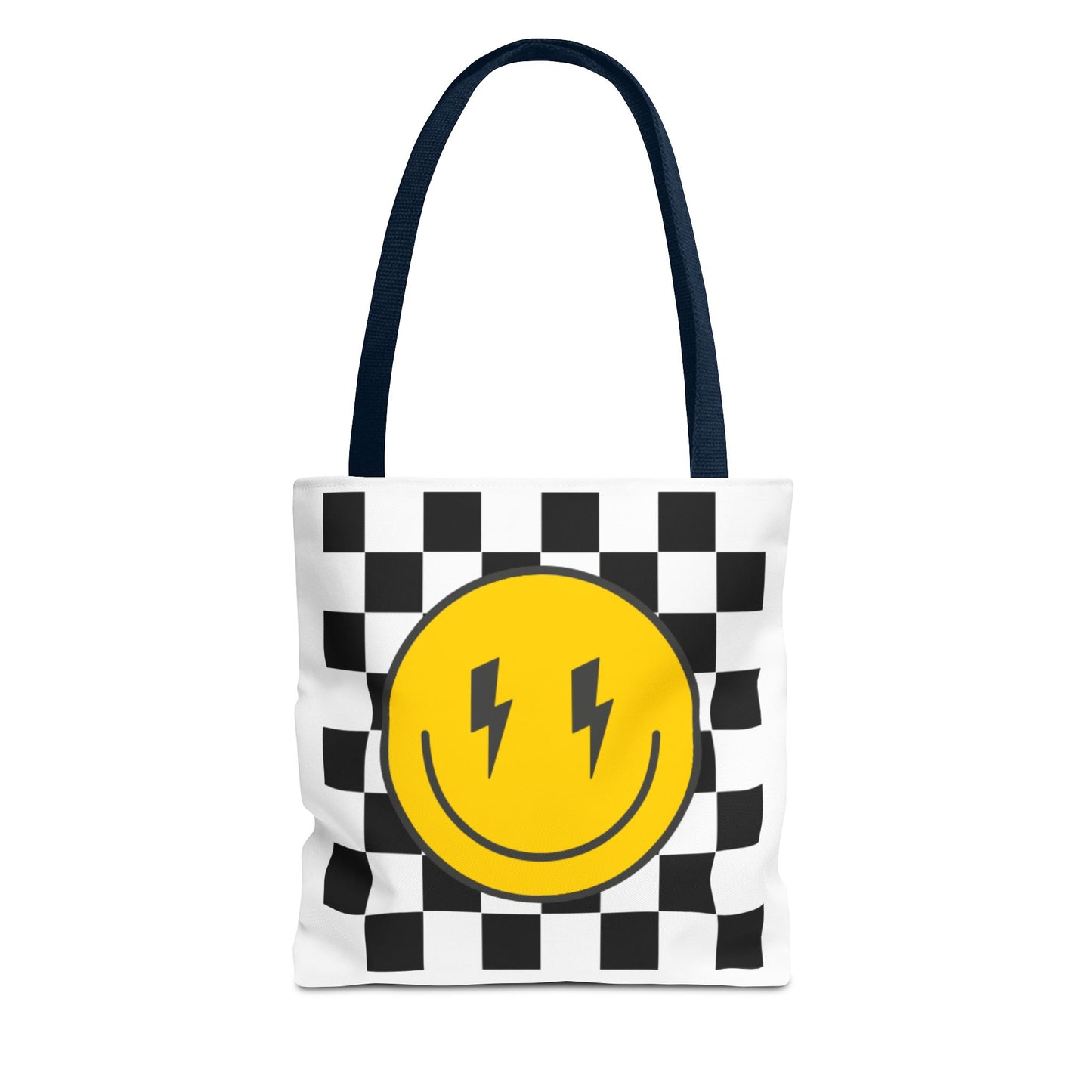 Cheerful Smiley Tote Bag, Fun Eco-Friendly Shopping Bag, Gift for Friends, Festival Essentials, Everyday Use