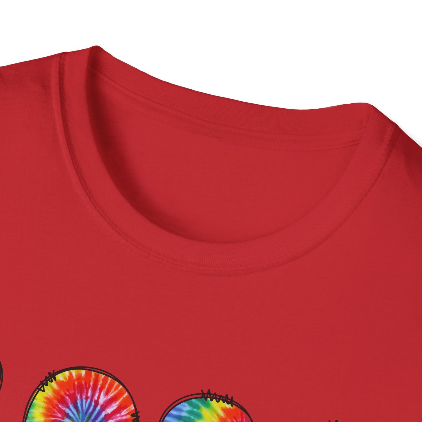 Tie Dye 2026 T-Shirt | Colorful Swirl Number Tee