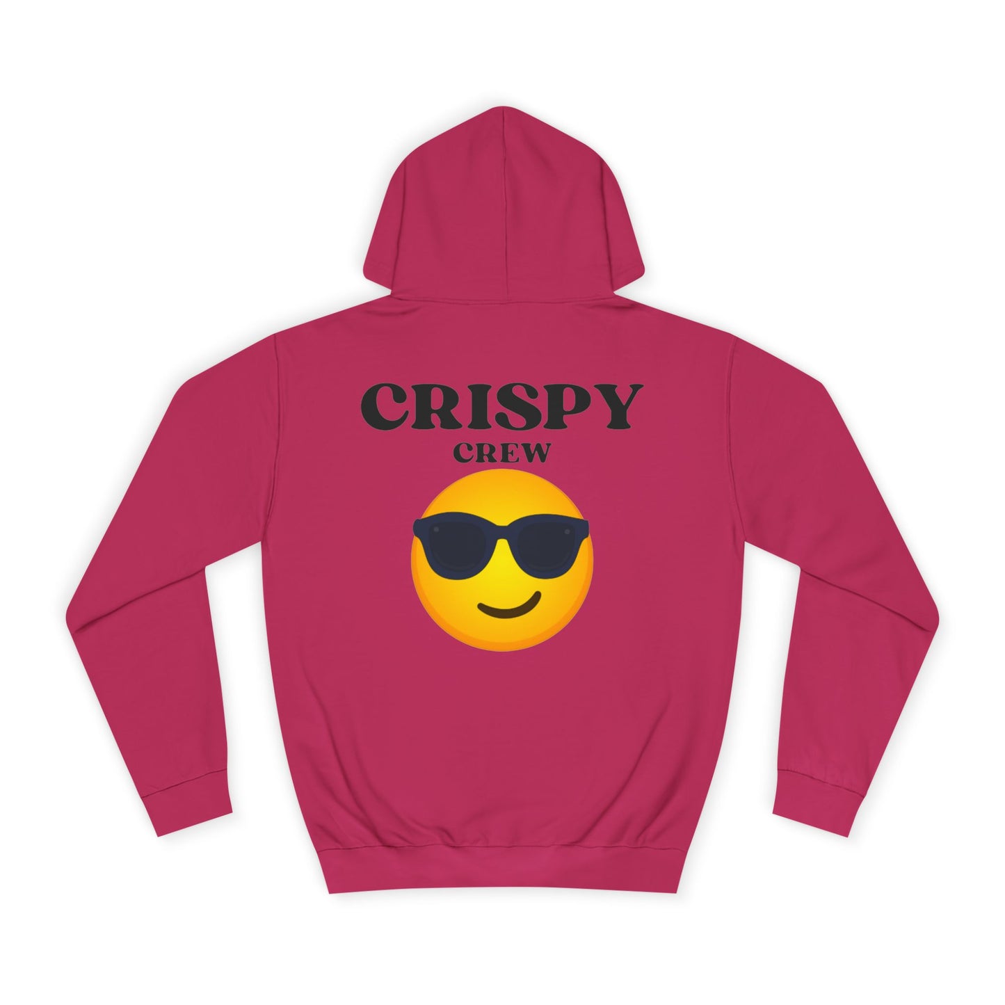 Crispy Crew Unisex College Hoodie, Cozy Sweatshirt Gift for Students, Casual Wear, School Spirit, Birthday, Graduation