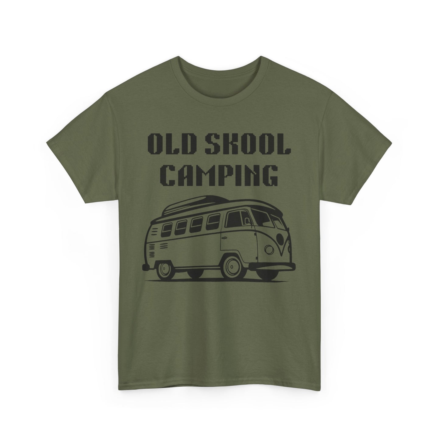 Retro Camping Tee - Perfect for Adventure Lovers, Road Trip Fans, Outdoor Events, Gift for Campers, Unisex Heavy Cotton Tee