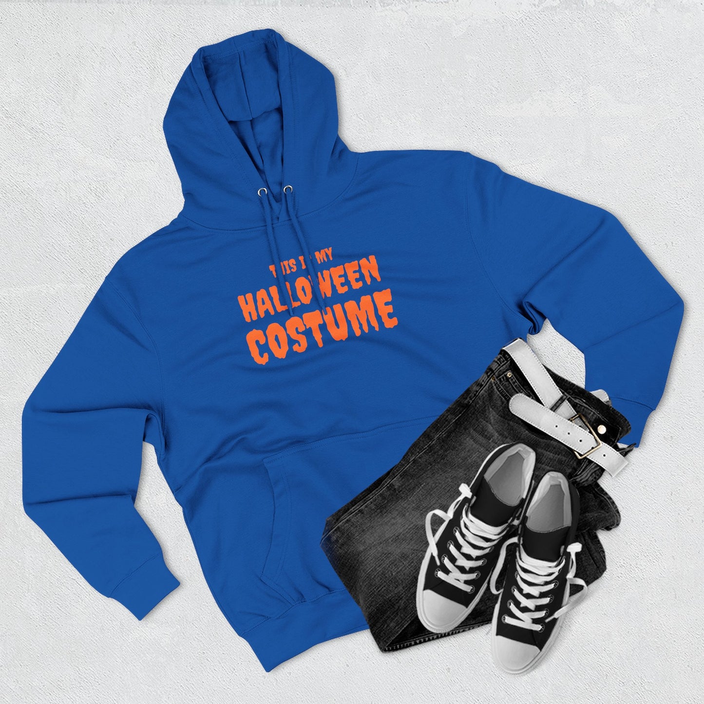 Halloween Costume Hoodie, Funny Costume Sweatshirt, Party Outfit, Fall Apparel, Trick or Treat, Spooky Season Fashion