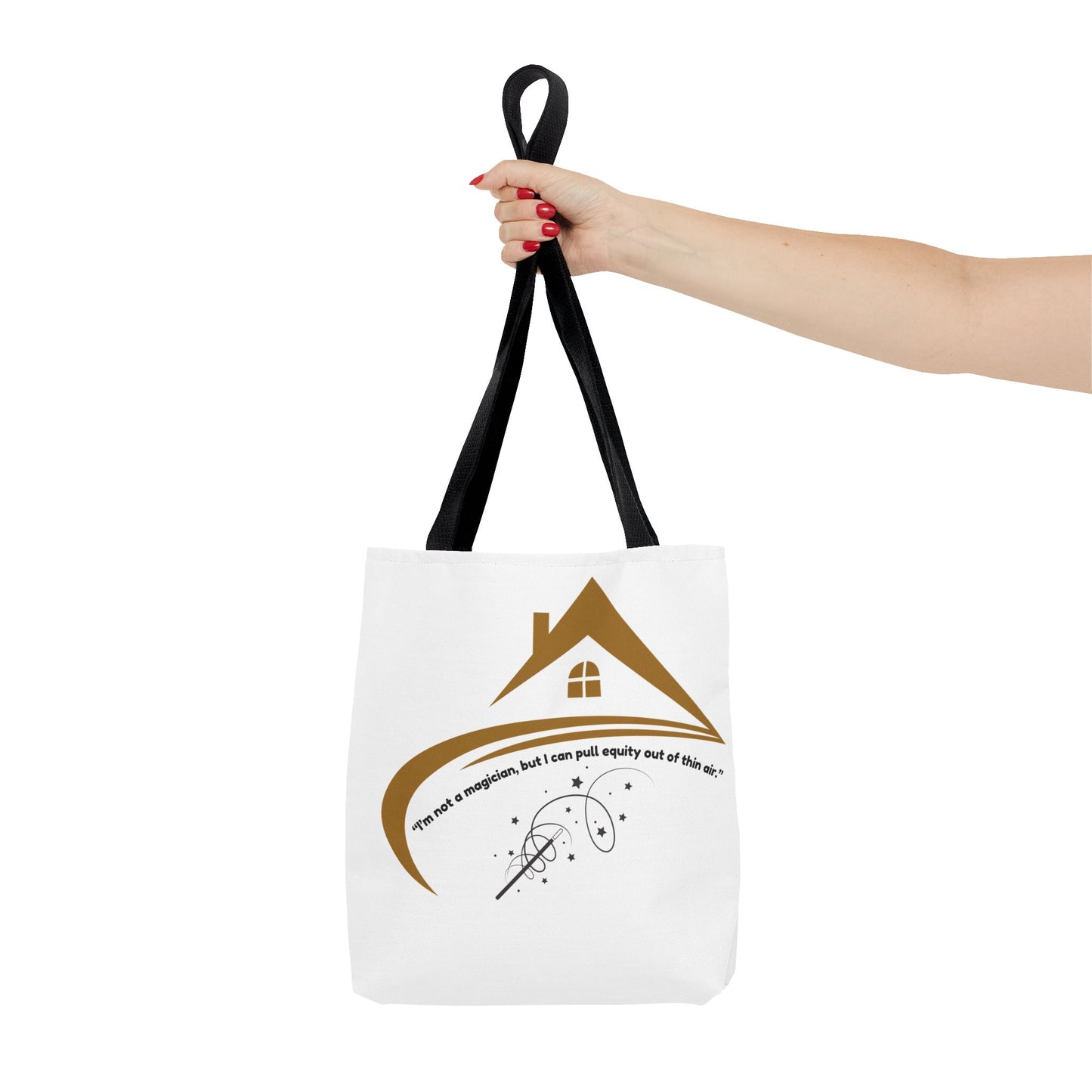 Cosmic Quote Tote Bag, Inspirational Eco-Friendly Bag, Great for Shopping, Gifts for Homeowners, Unique Gift for Housewarming