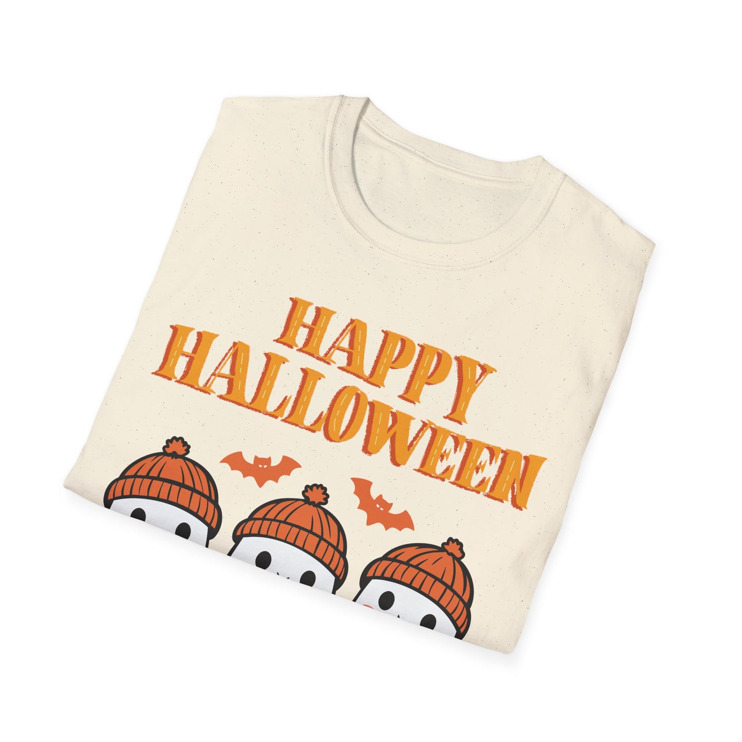 Happy Halloween Unisex Softstyle T-Shirt, Cute Halloween Tee, Fall Fashion, Pumpkin Spice Lovers, Halloween Party Outfit, Trendy [...]