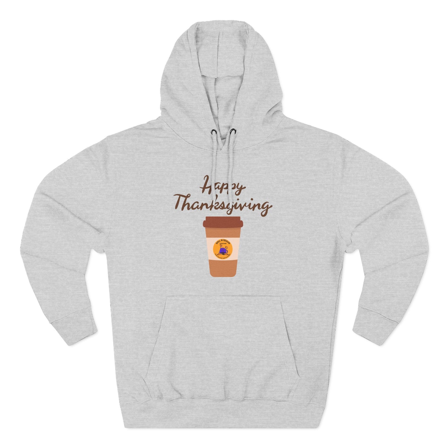 Thanksgiving Fleece Hoodie, Cozy Fall Sweatshirt, Holiday Hooded Pullover, Autumn Outfit, Thanksgiving Gift