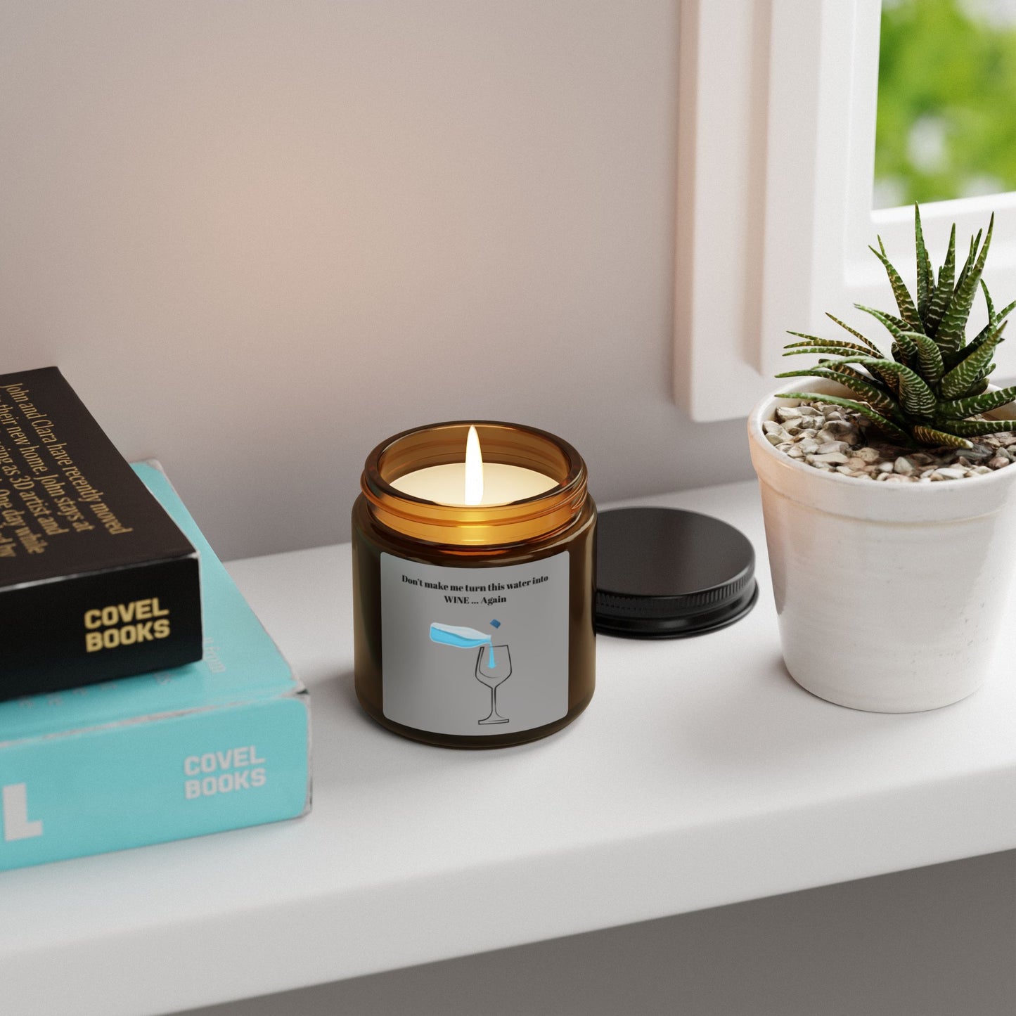 Funny Scented Soy Candle, Humor Gift for Wine Lovers, Relaxing Aromatherapy, Home Decor, Unique Present for Occasions