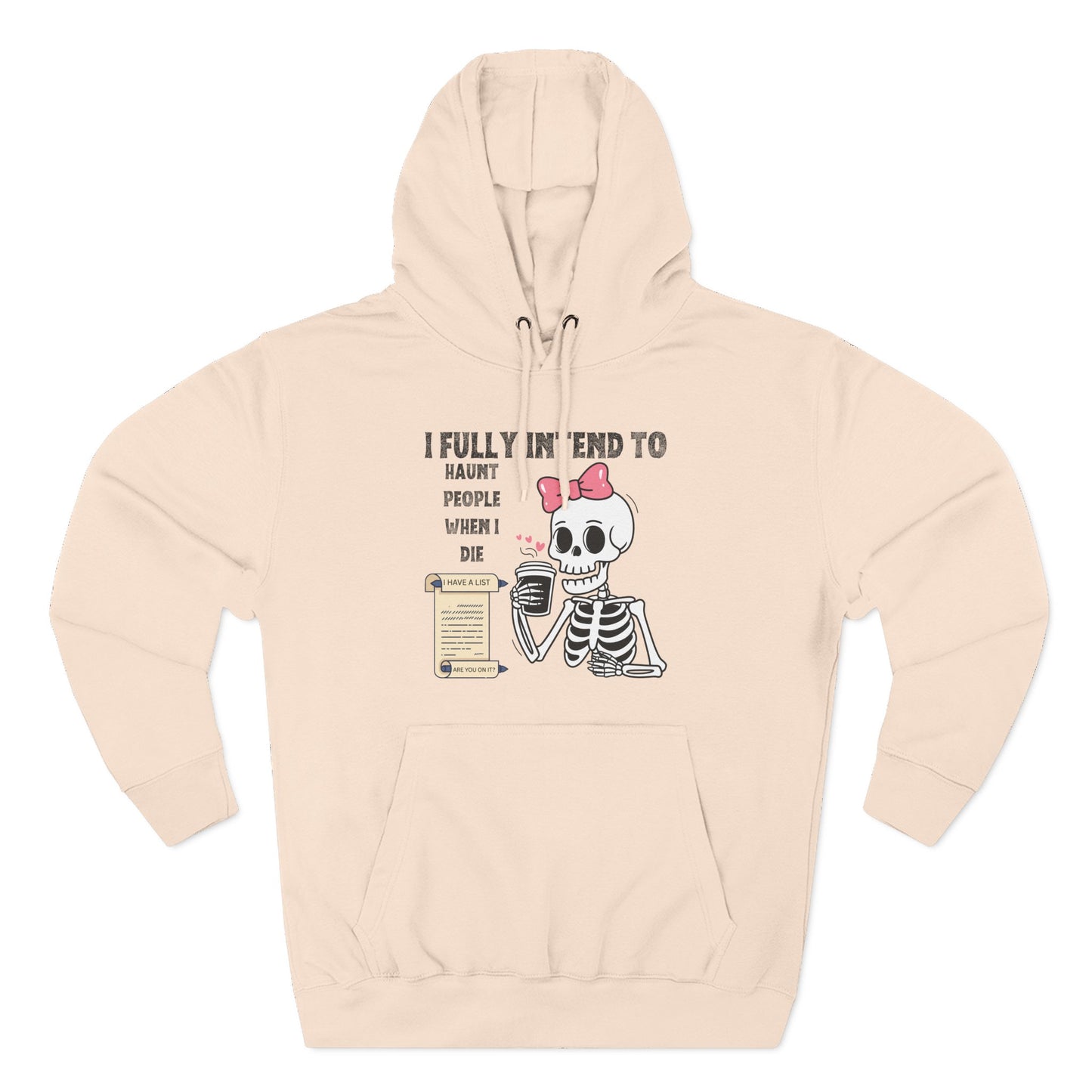 Spooky Skeleton Fleece Hoodie with Quote, Cute Halloween Sweatshirt, Unique Gift for Ghoulish Friends, Cozy Autumn Layer, Fun Costume [...]