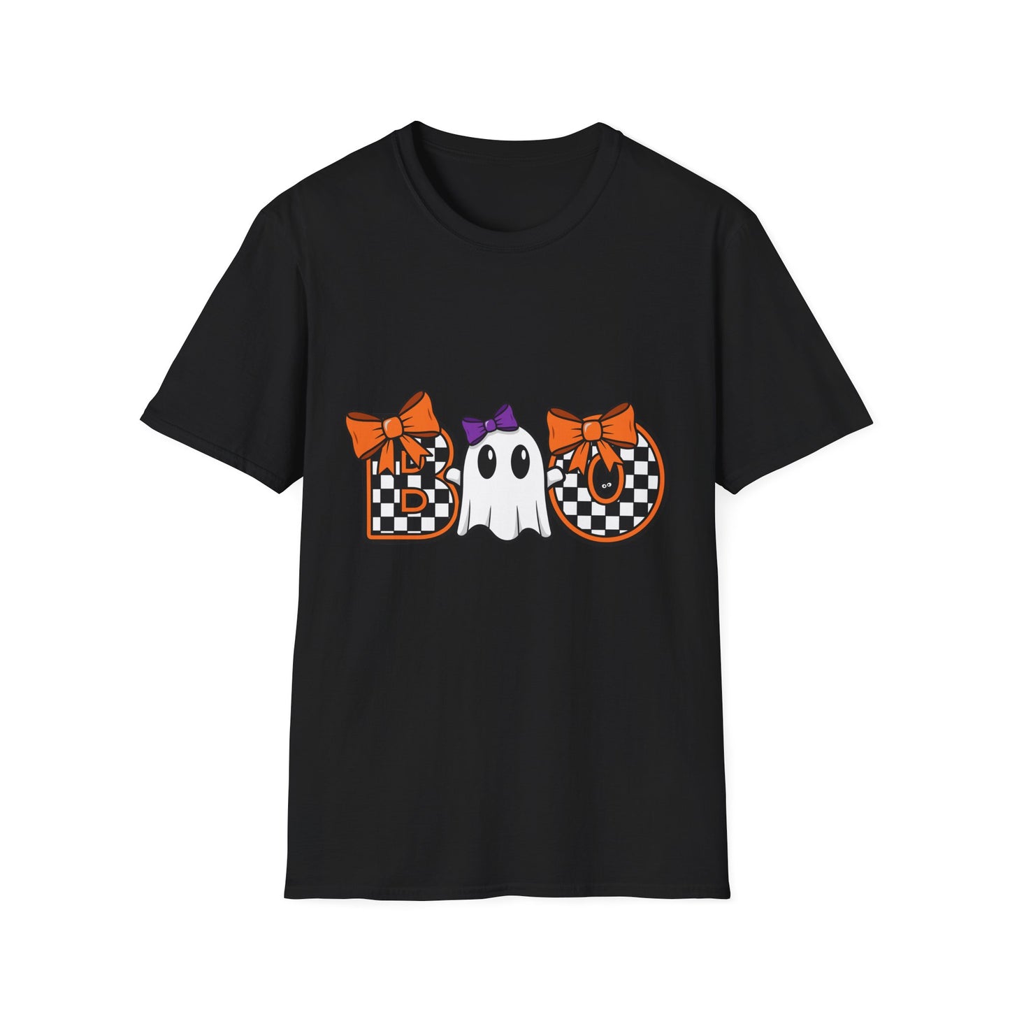 Halloween Ghost T-Shirt, Cute Boo Shirt, Unisex Halloween Apparel, Spooky Fashion, Trick or Treat Tees, Fall Wardrobe Essential