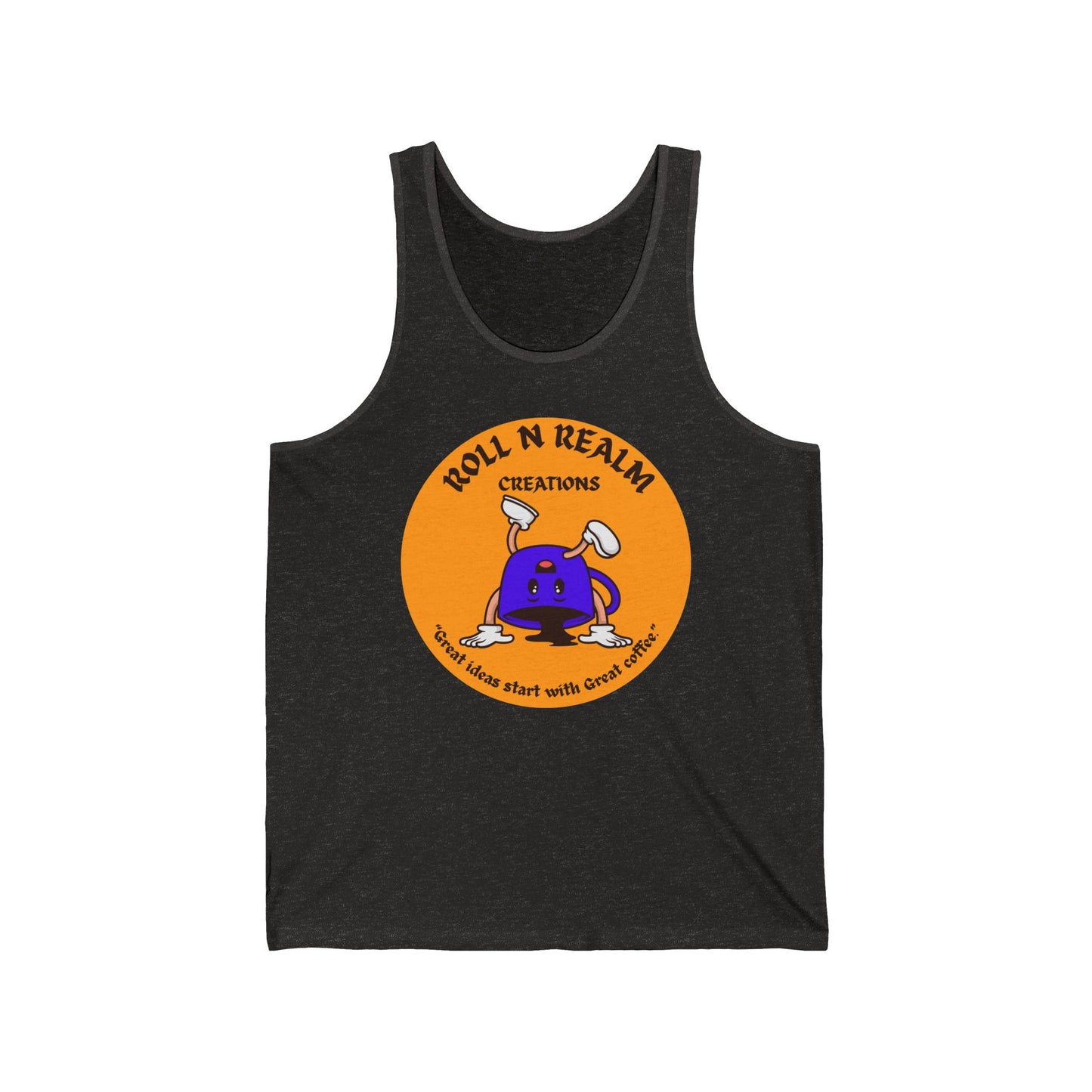 Playful Unisex Jersey Tank Top - Perfect for Summer, Fun Outings, and Casual Wear, Gift for Gamers, Relaxation, Warm Weather, Graphic Tank
