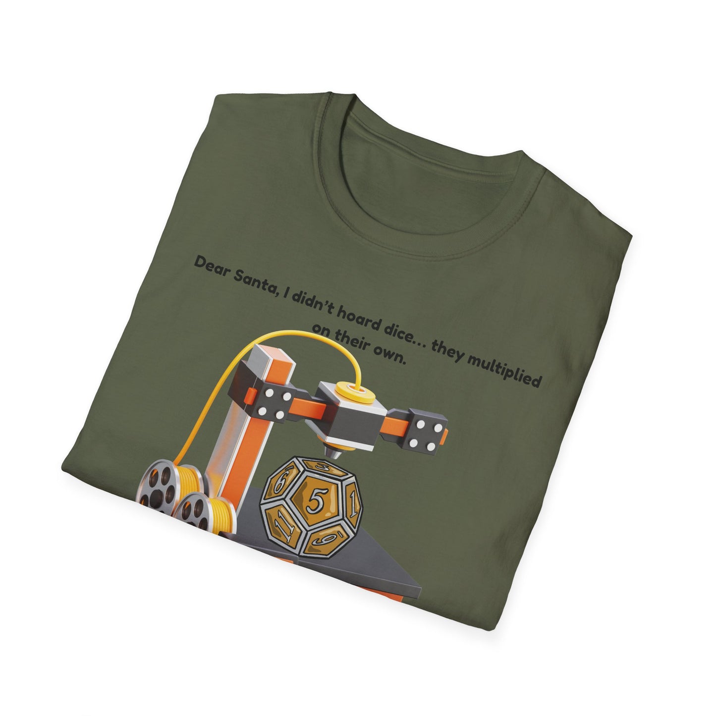 Dice Multiplying Machine T-Shirt | Funny Dungeons & Dragons Tabletop Dice Art