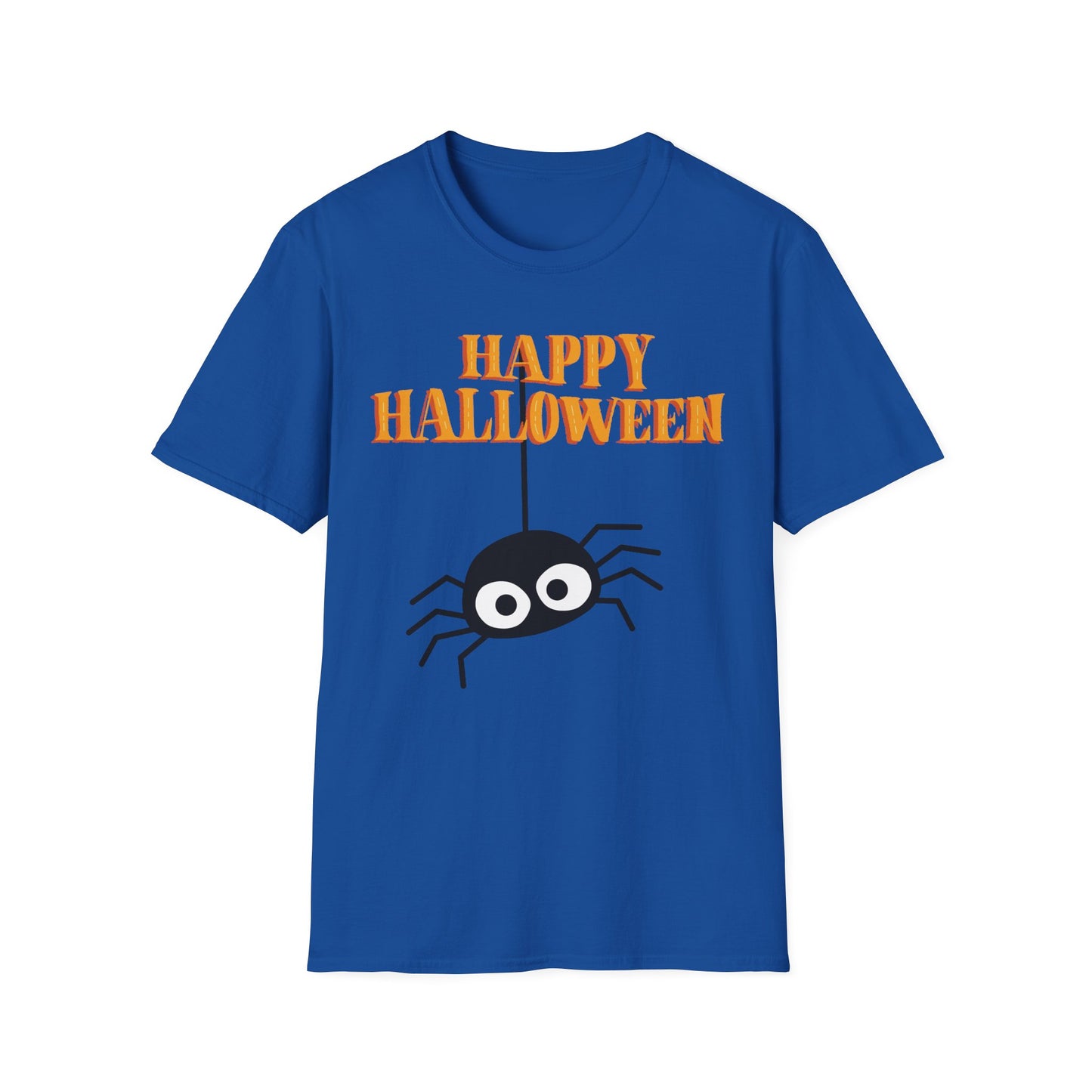 Halloween Spider T-Shirt | Unisex Softstyle Tee | Spooky Halloween Shirt | Fall Apparel | Halloween Costume | Gift for Halloween