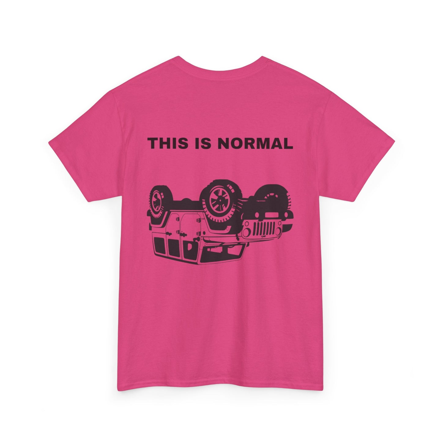 Funny Unisex Heavy Cotton Tee - "This Is Normal" Graphic T-Shirt for Car Enthusiasts, Gifts for Him, Casual Wear, Humor Apparel