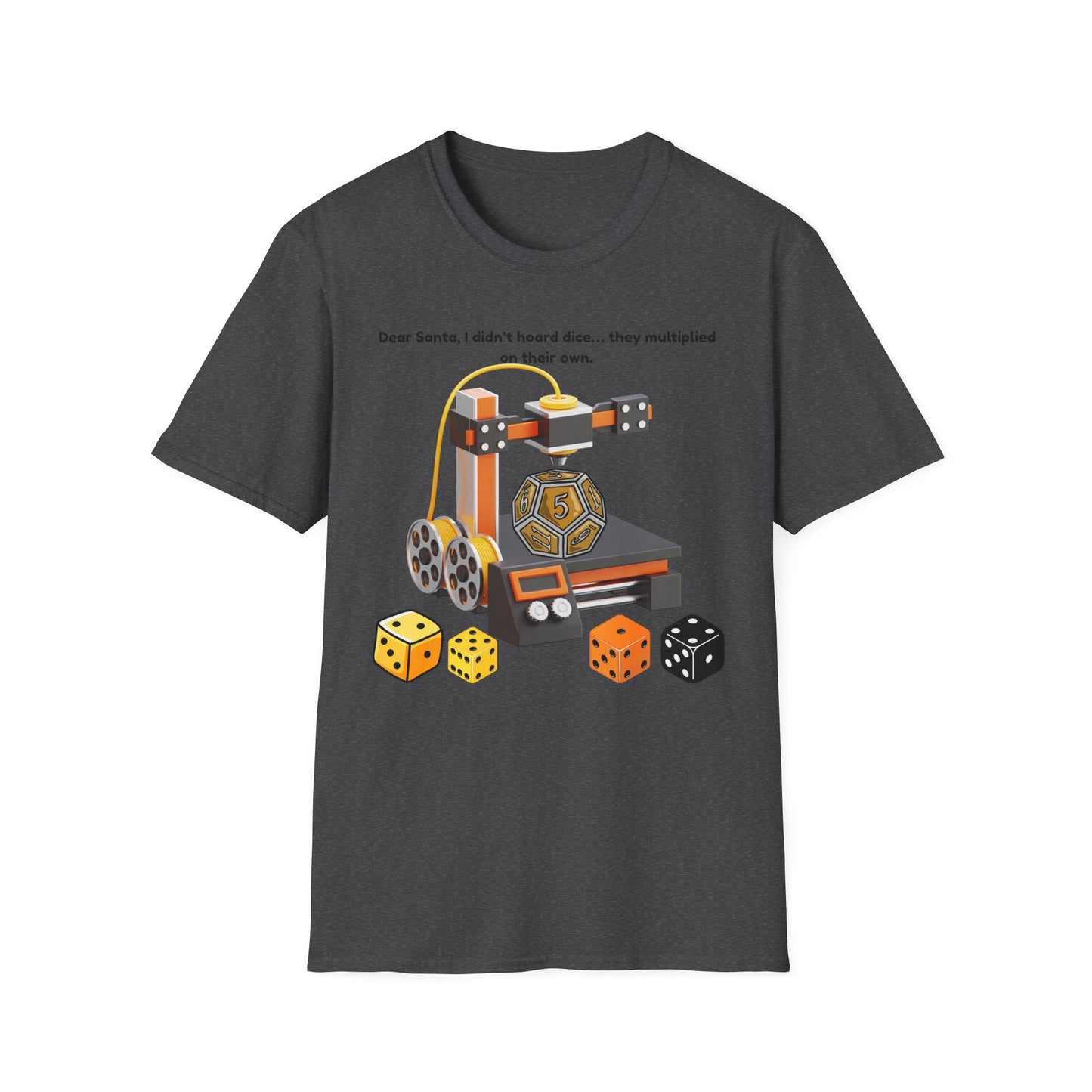 Dice Multiplying Machine T-Shirt | Funny Dungeons & Dragons Tabletop Dice Art