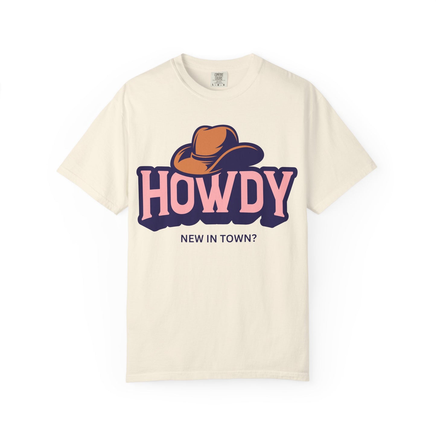 Howdy cowboy tee | T-Shirt, New in Town graphic