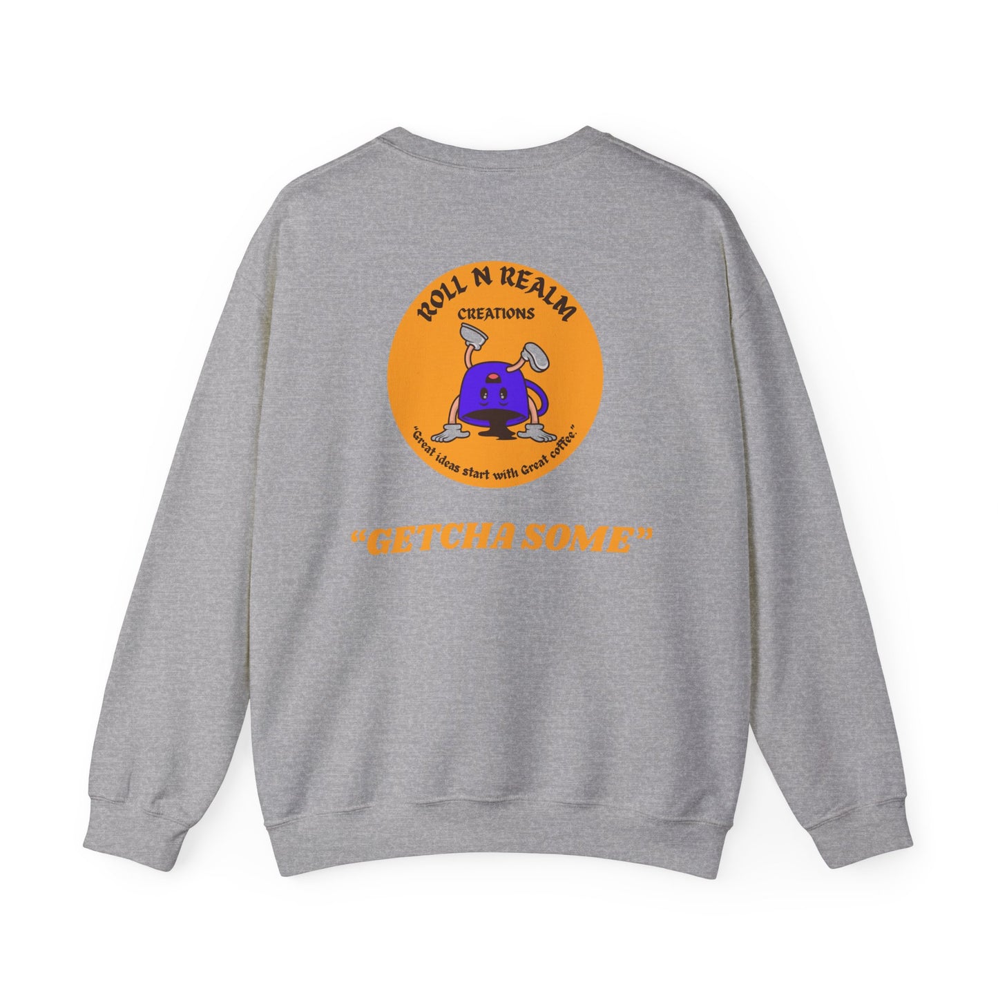 CoffeeFun and Cozy Unisex Crewneck Sweatshirt - Casual Comfort, Gift for Friends, Unisex Apparel, Warm Layering Piece, Ideal for Relaxation