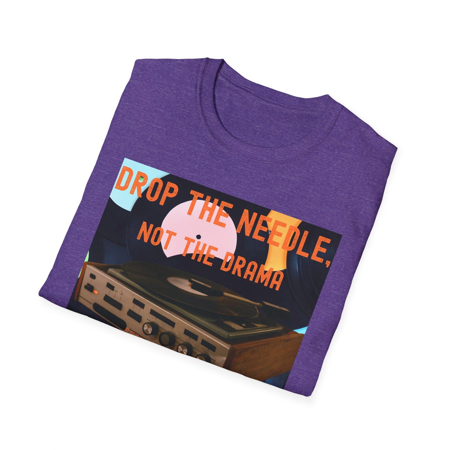 Retro Music Vibe Unisex T-Shirt, Perfect for Music Lovers, Gift for Vinyl Collectors, Casual Summer Wear, Party Tee, Unique Graphic Top