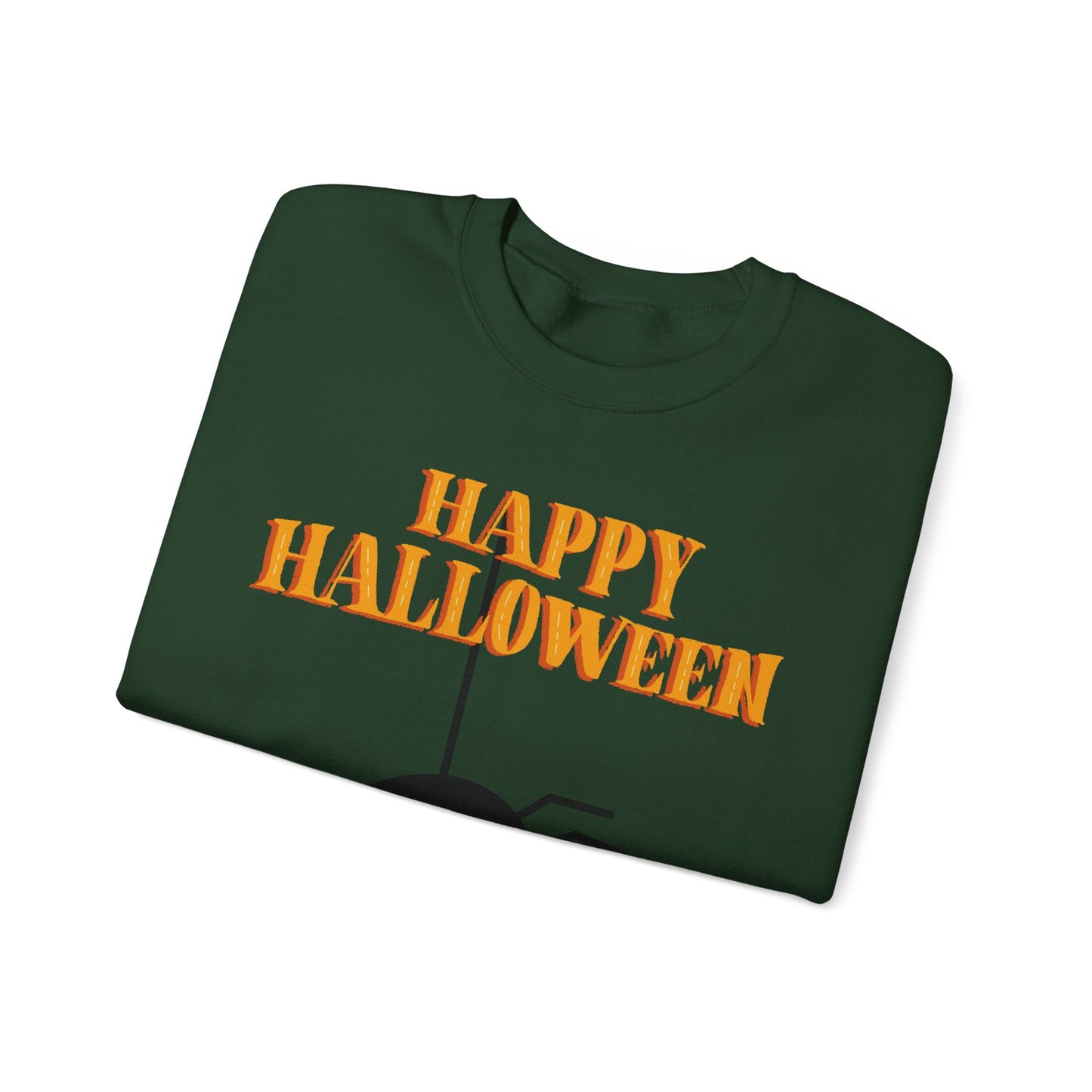 Halloween Spider Crewneck Sweatshirt | Cozy Unisex Pullover, Perfect for Fall, Halloween, Spooky Season, Gift for Friends