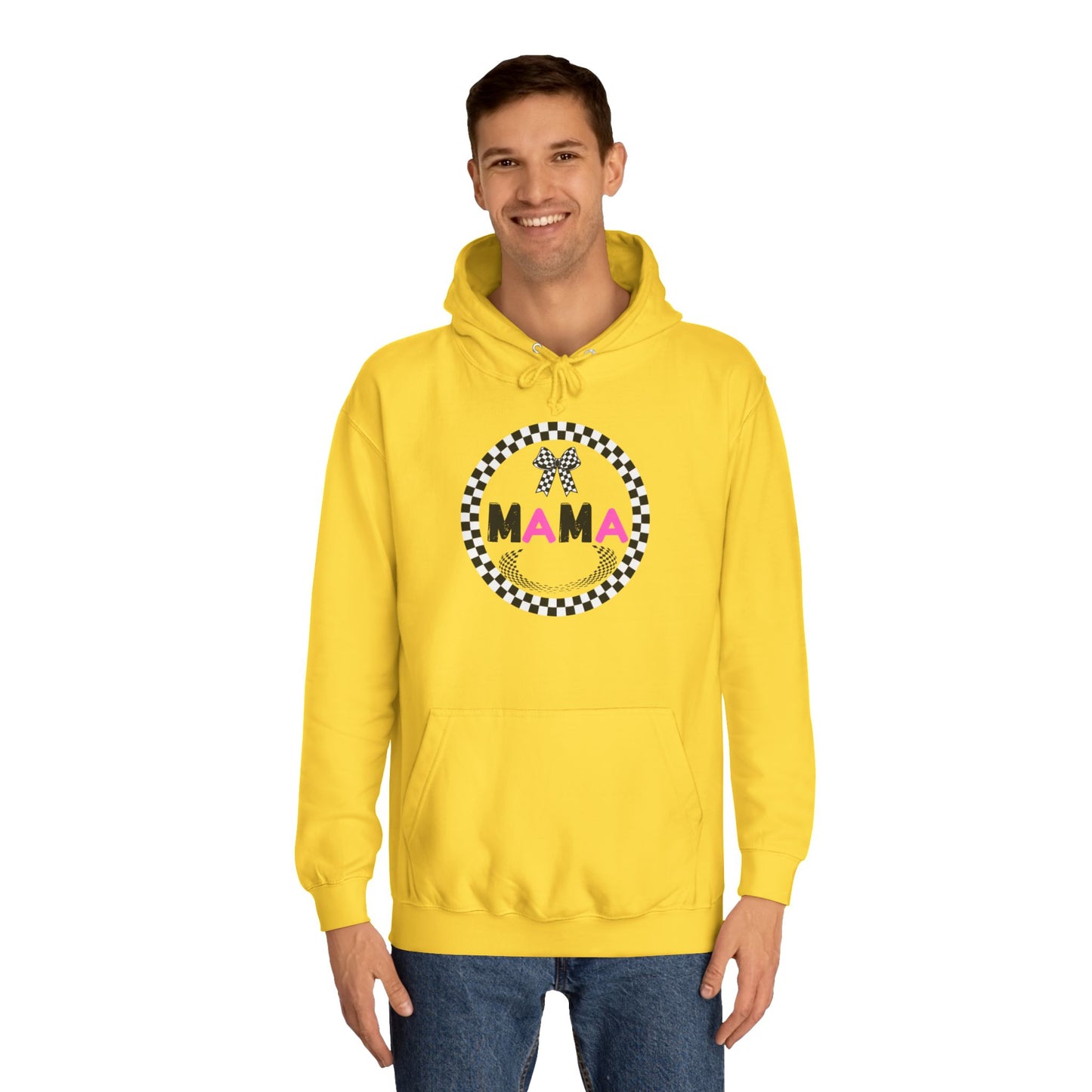 Chic Mama College Hoodie | Perfect for Moms, Gifts for Mother's Day, Casual Style, Cozy Wear, Unisex Fashion