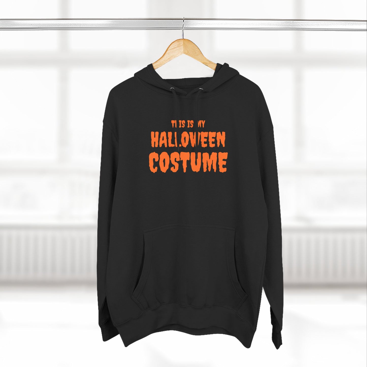 Halloween Costume Hoodie, Funny Costume Sweatshirt, Party Outfit, Fall Apparel, Trick or Treat, Spooky Season Fashion