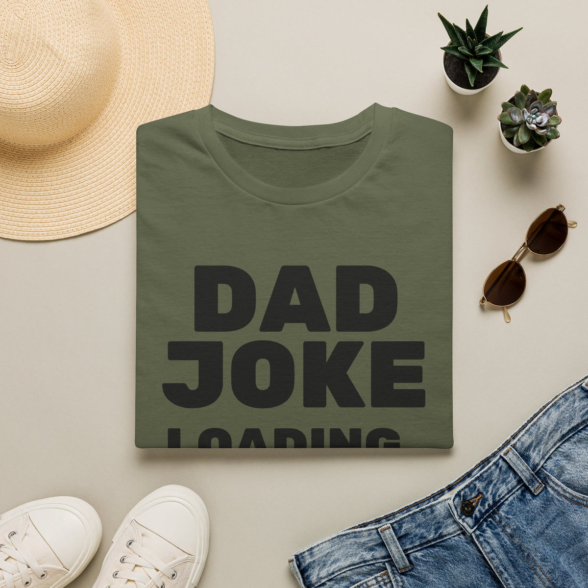 Dad Joke Loading T-Shirt | Funny Bar Humor Tee, Loading Progress Graphic