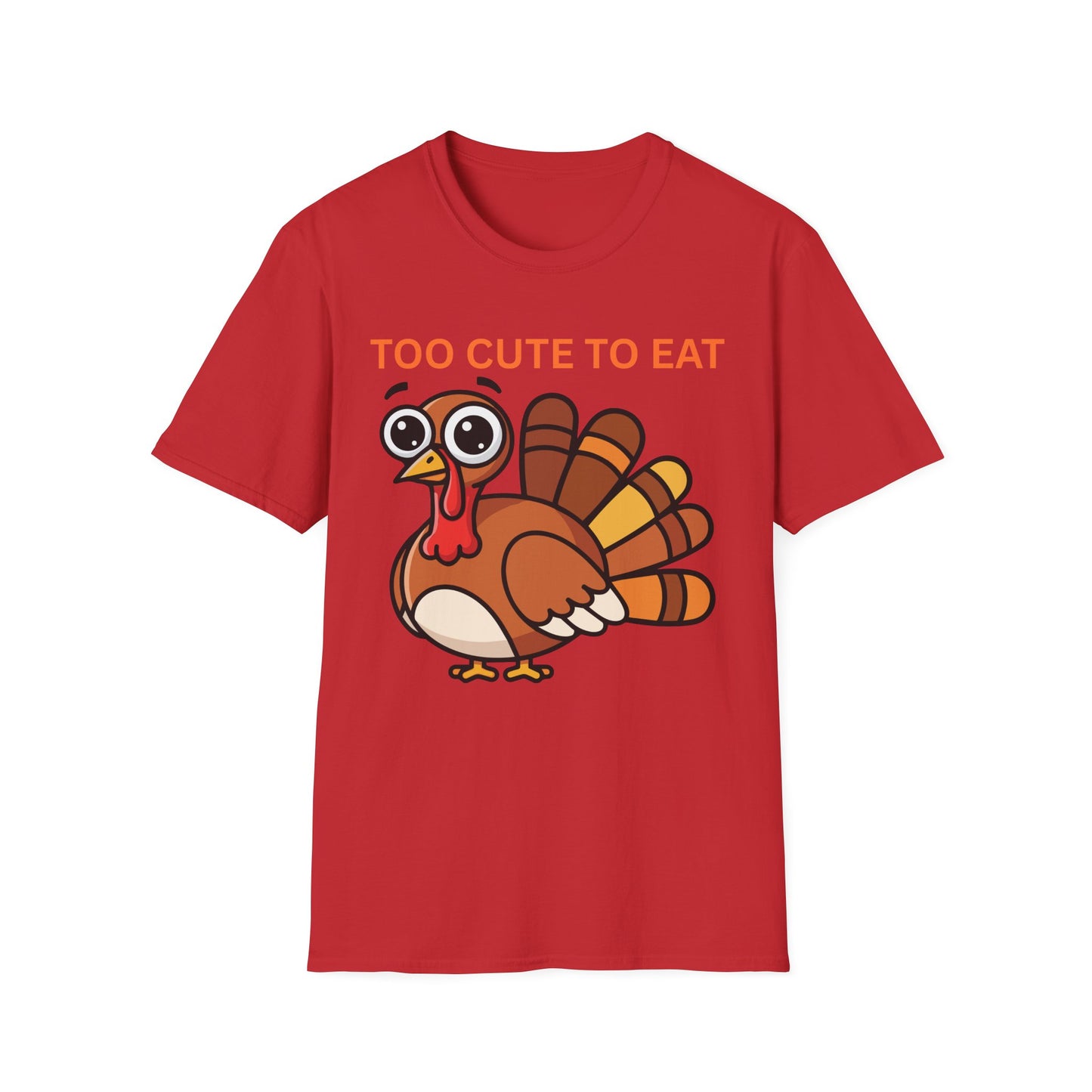 Cute Thanksgiving Turkey T-Shirt, Funny Holiday Shirt, Family Gatherings, Thanksgiving Celebration, Gift for Turkey Lovers, Unisex Tee