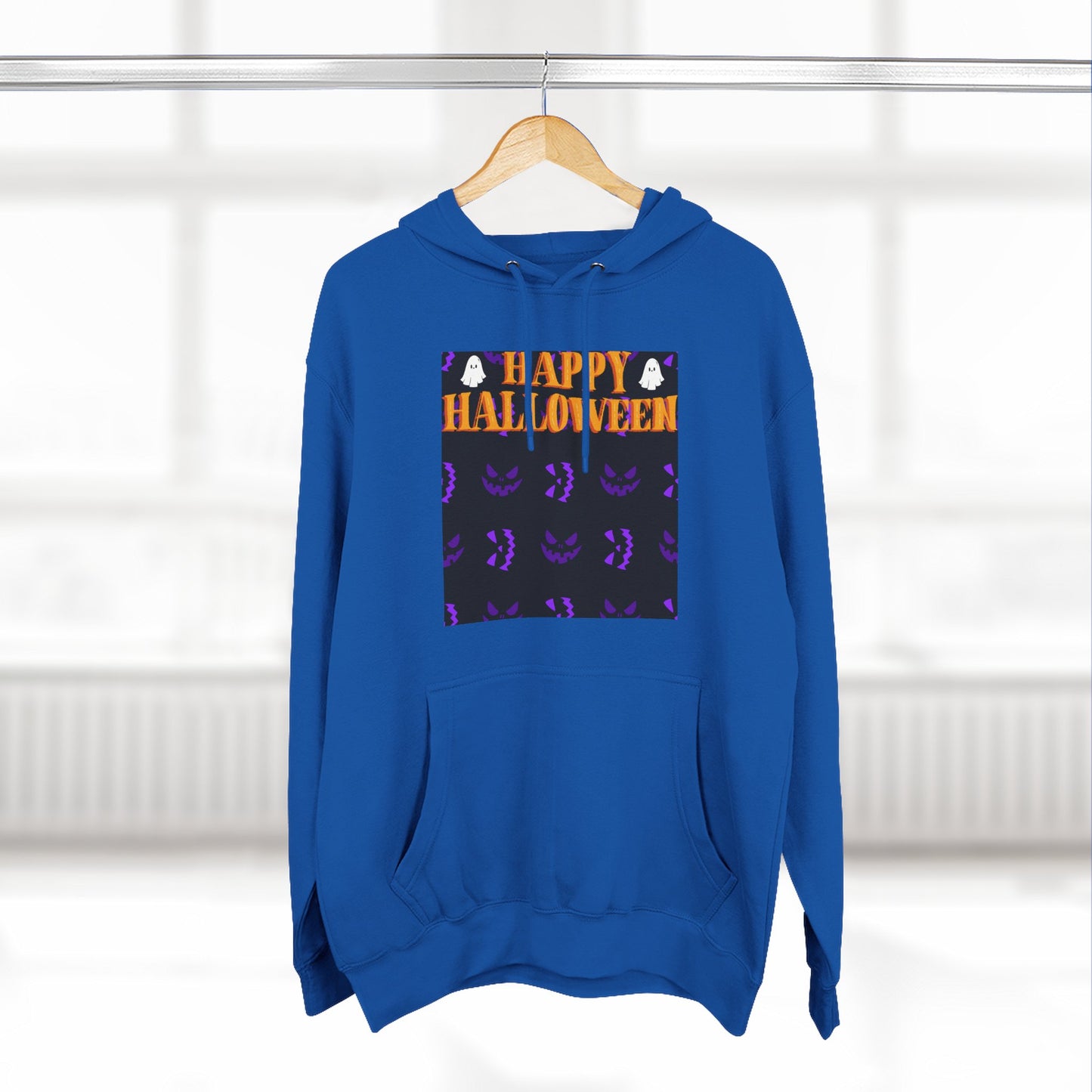 Halloween Fleece Hoodie, Cozy Fall Apparel, Unisex Halloween Clothing, Spooky Season Gift, Warm Fall Layers, Trick or Treat Hoodie