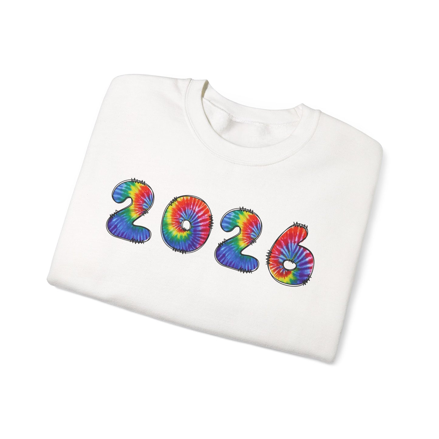 Tie Dye 2026 Sweatshirt