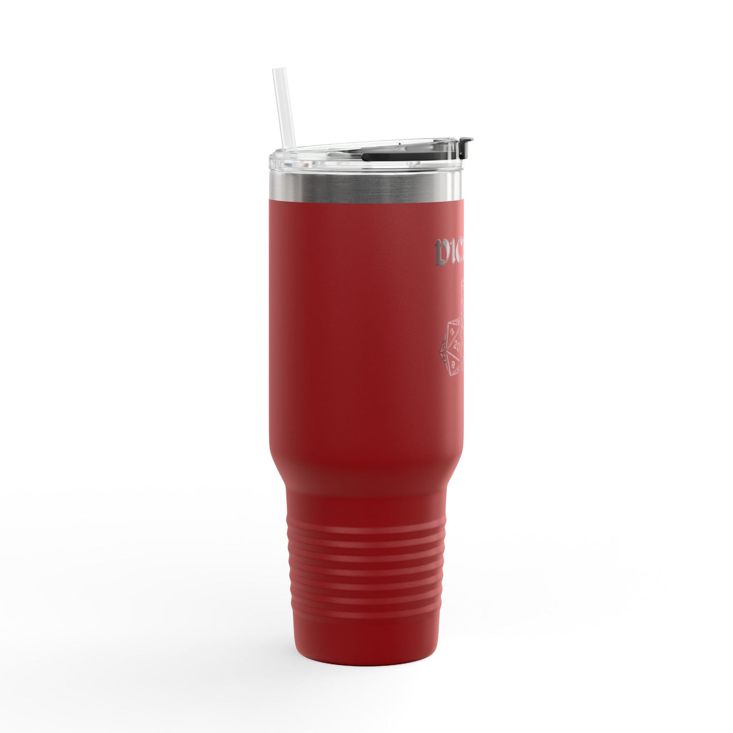 Dice Life Insulated Travel Mug, 40oz | Perfect for Gamers, Strong Design, Great for Parties, Gifts for RPG Fans, Outdoor Adventures