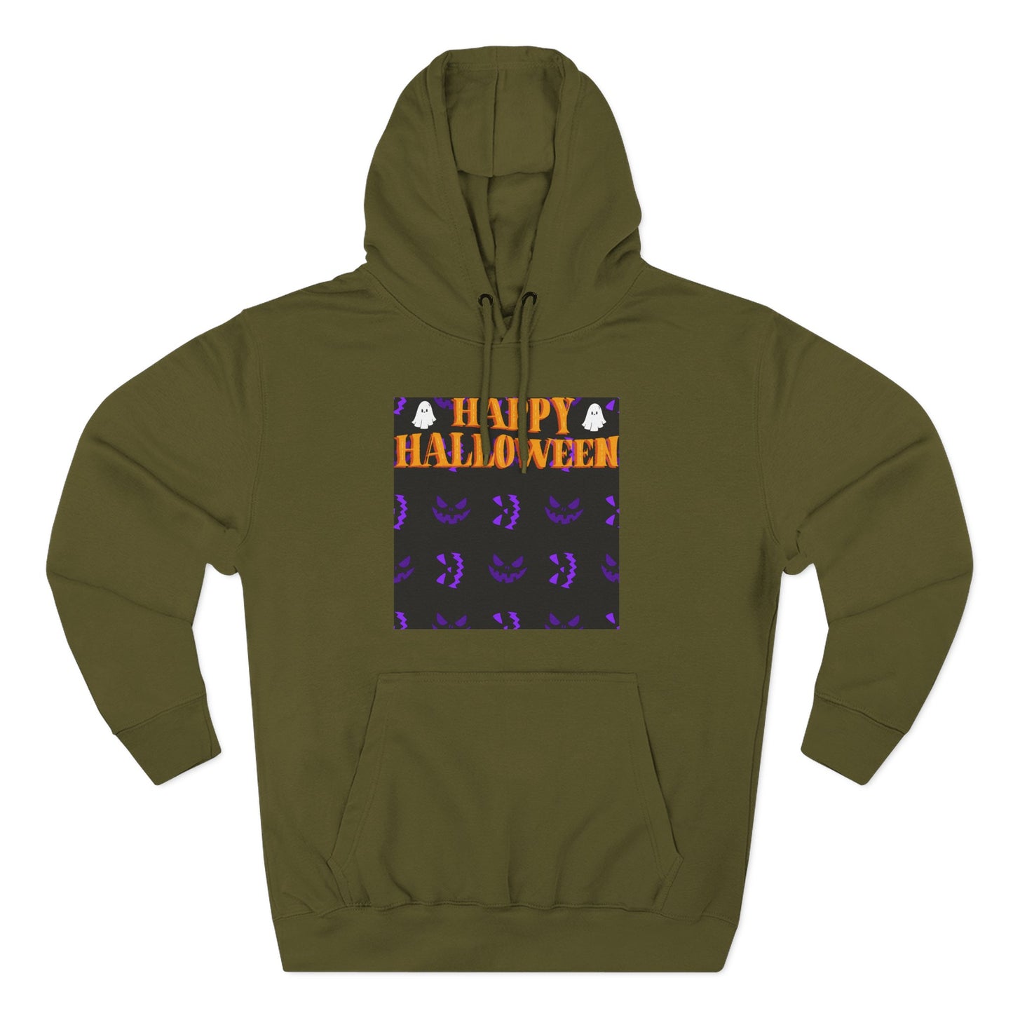 Halloween Fleece Hoodie, Cozy Fall Apparel, Unisex Halloween Clothing, Spooky Season Gift, Warm Fall Layers, Trick or Treat Hoodie