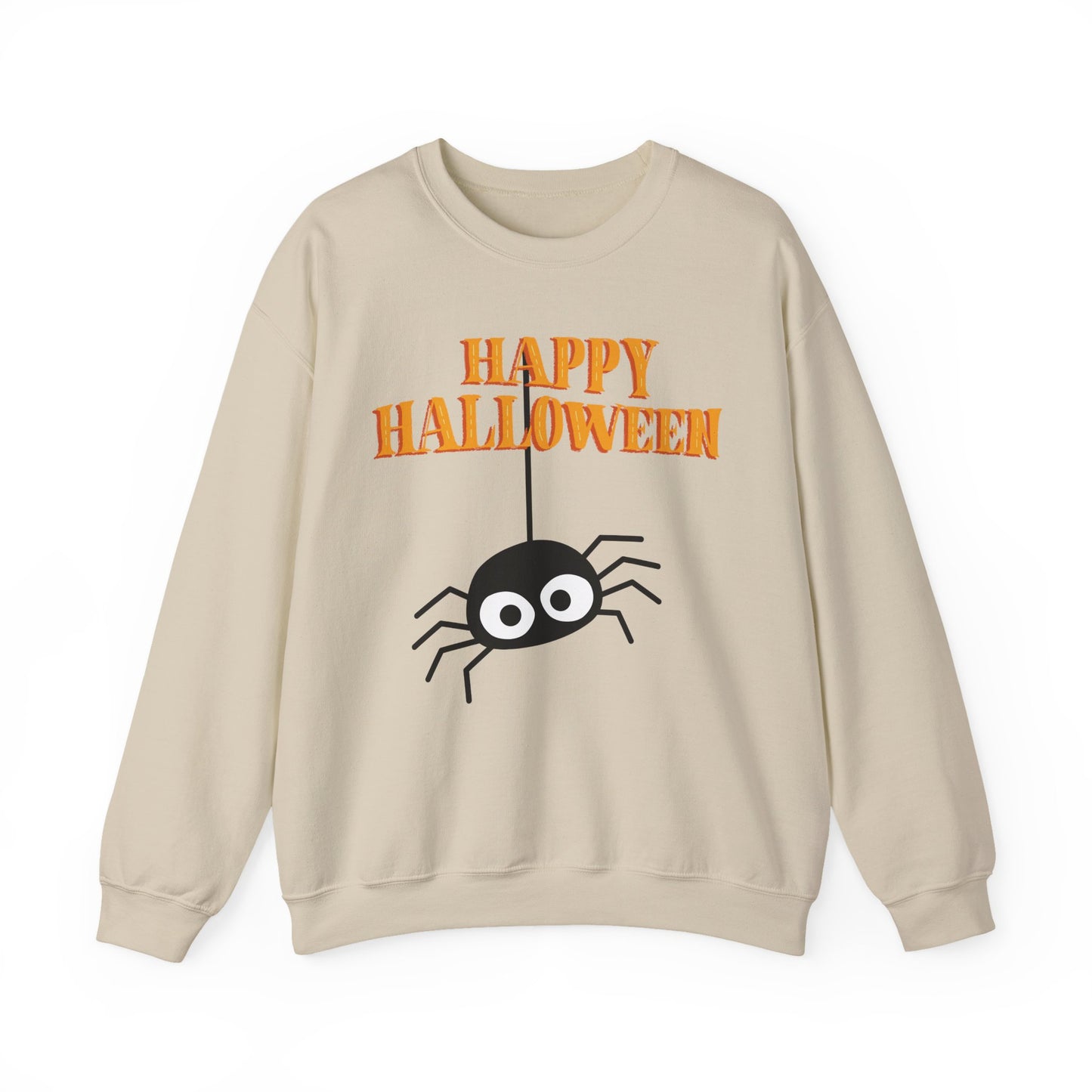 Halloween Spider Crewneck Sweatshirt | Cozy Unisex Pullover, Perfect for Fall, Halloween, Spooky Season, Gift for Friends