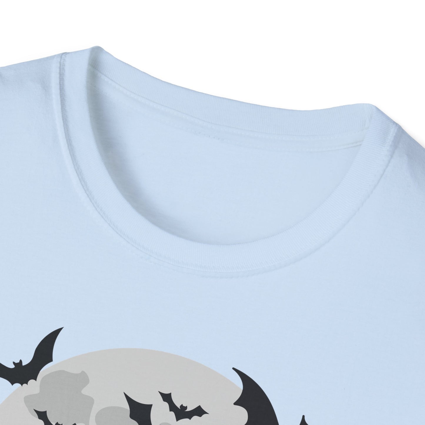 Halloween Skeleton Dance T-Shirt, Unisex Tee for Halloween Parties, Spooky Season Shirt, Cute Skeleton Design, Fun Graphic Tee