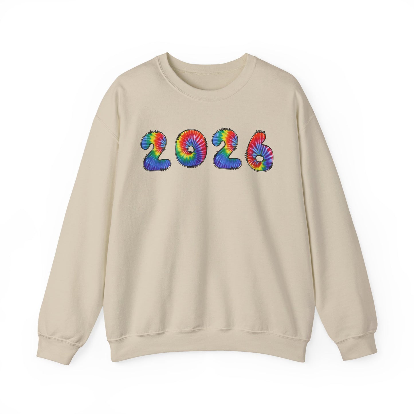 Tie Dye 2026 Sweatshirt