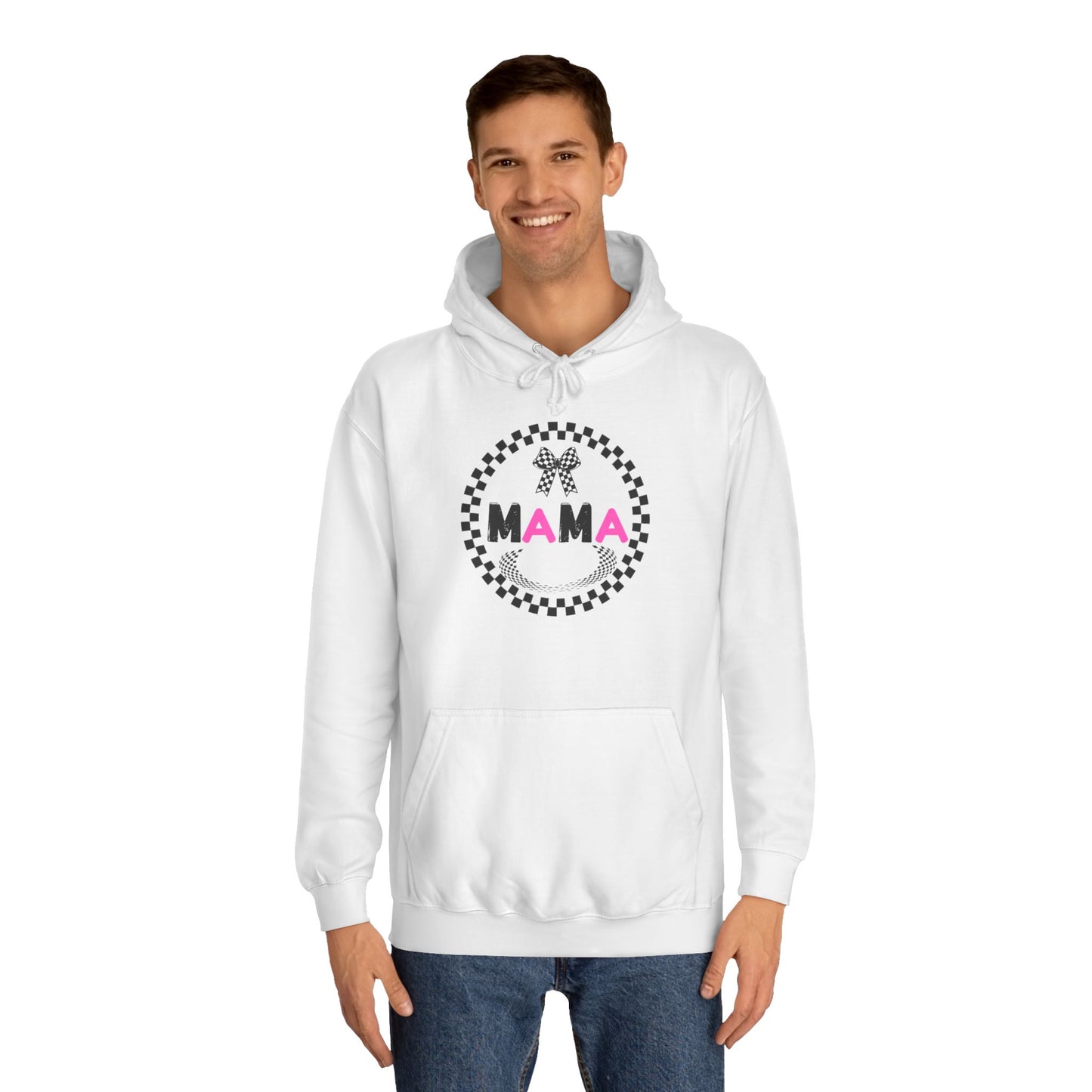 Chic Mama College Hoodie | Perfect for Moms, Gifts for Mother's Day, Casual Style, Cozy Wear, Unisex Fashion