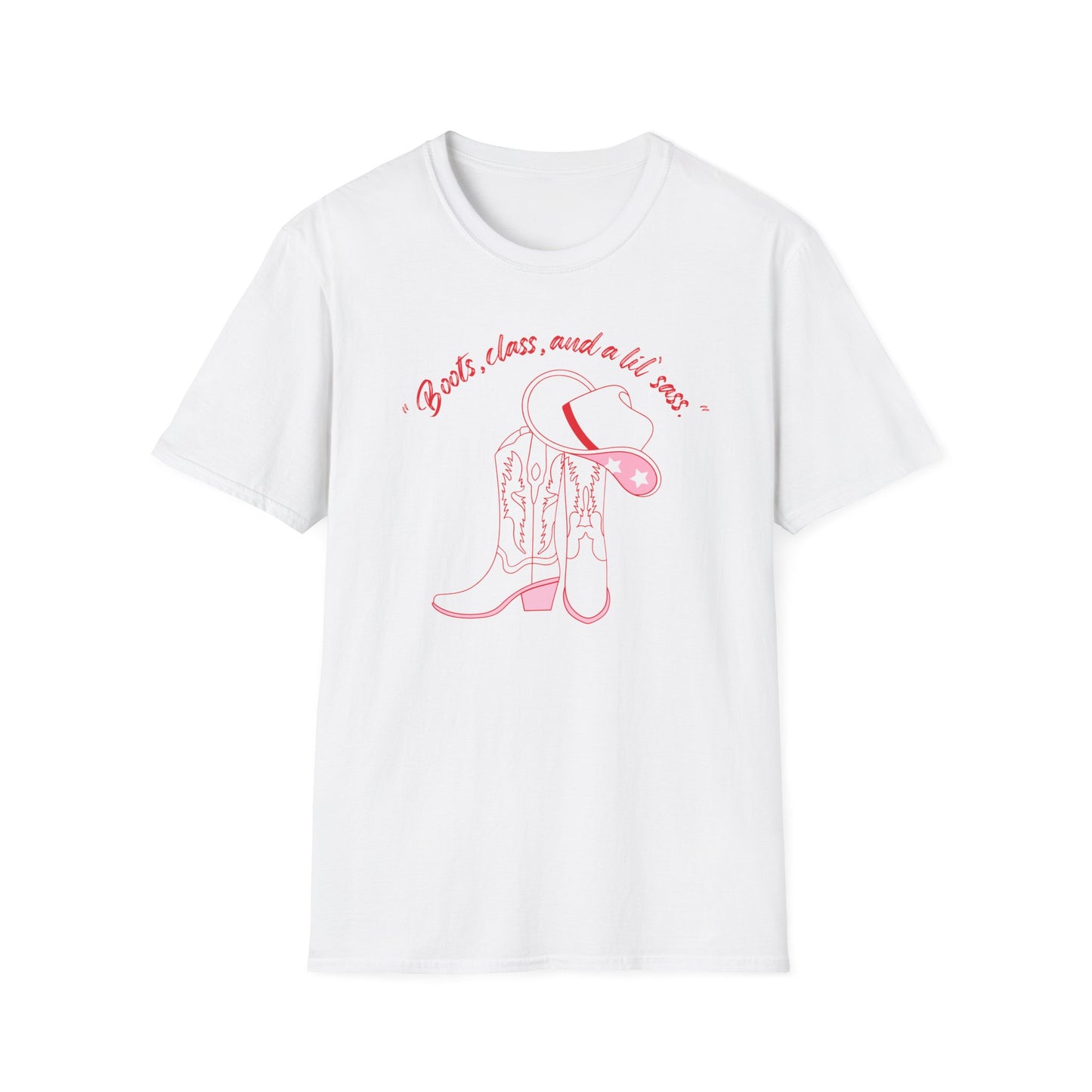 Cute Cowboy Boots Unisex T-Shirt, Western Style Tee, Country Shirt, Gift for Cowgirls, Festival Wear, Everyday Outfit