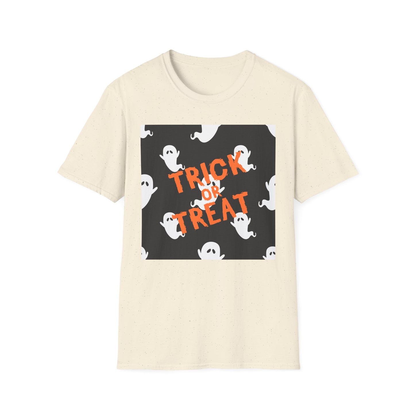 Halloween Ghost T-Shirt, Spooky Unisex Tee, Trick or Treat Shirt, Fall Fashion, Halloween Party Outfit, Casual Wear