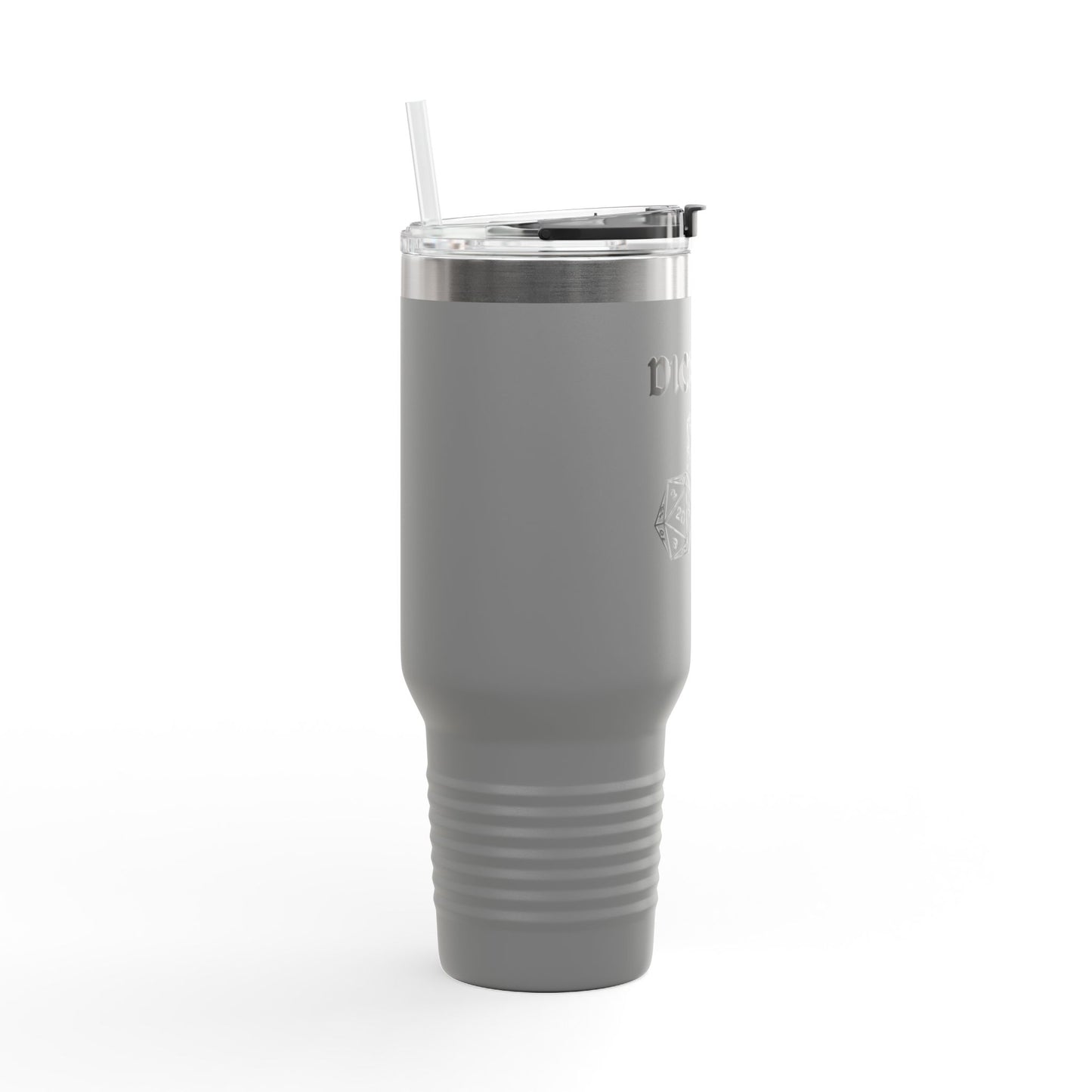 Dice Life Insulated Travel Mug, 40oz | Perfect for Gamers, Strong Design, Great for Parties, Gifts for RPG Fans, Outdoor Adventures