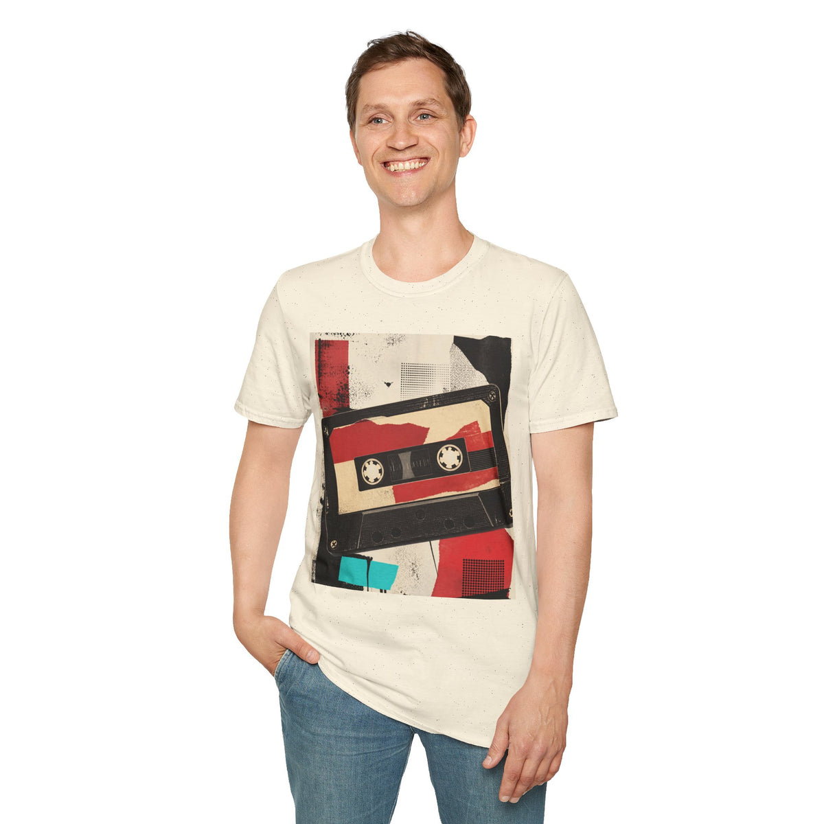 Retro Cassette Tape T-Shirt | Vintage Music Graphic