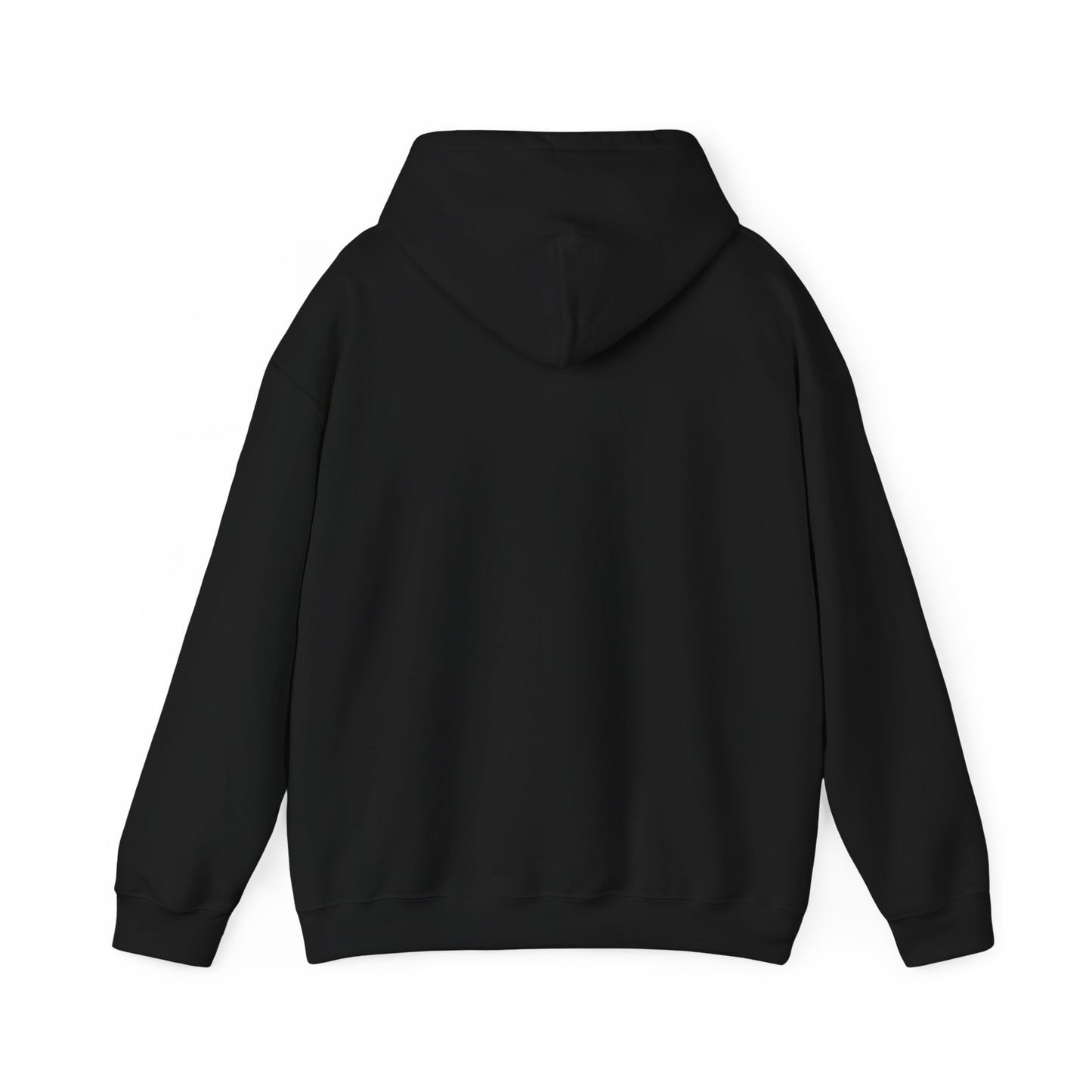 Heart Script Hoodie — Minimal Heart Text Graphic Pullover