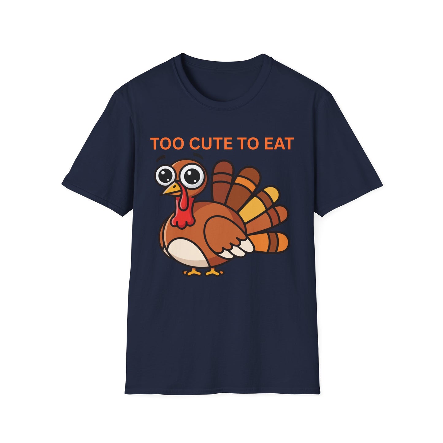 Cute Thanksgiving Turkey T-Shirt, Funny Holiday Shirt, Family Gatherings, Thanksgiving Celebration, Gift for Turkey Lovers, Unisex Tee