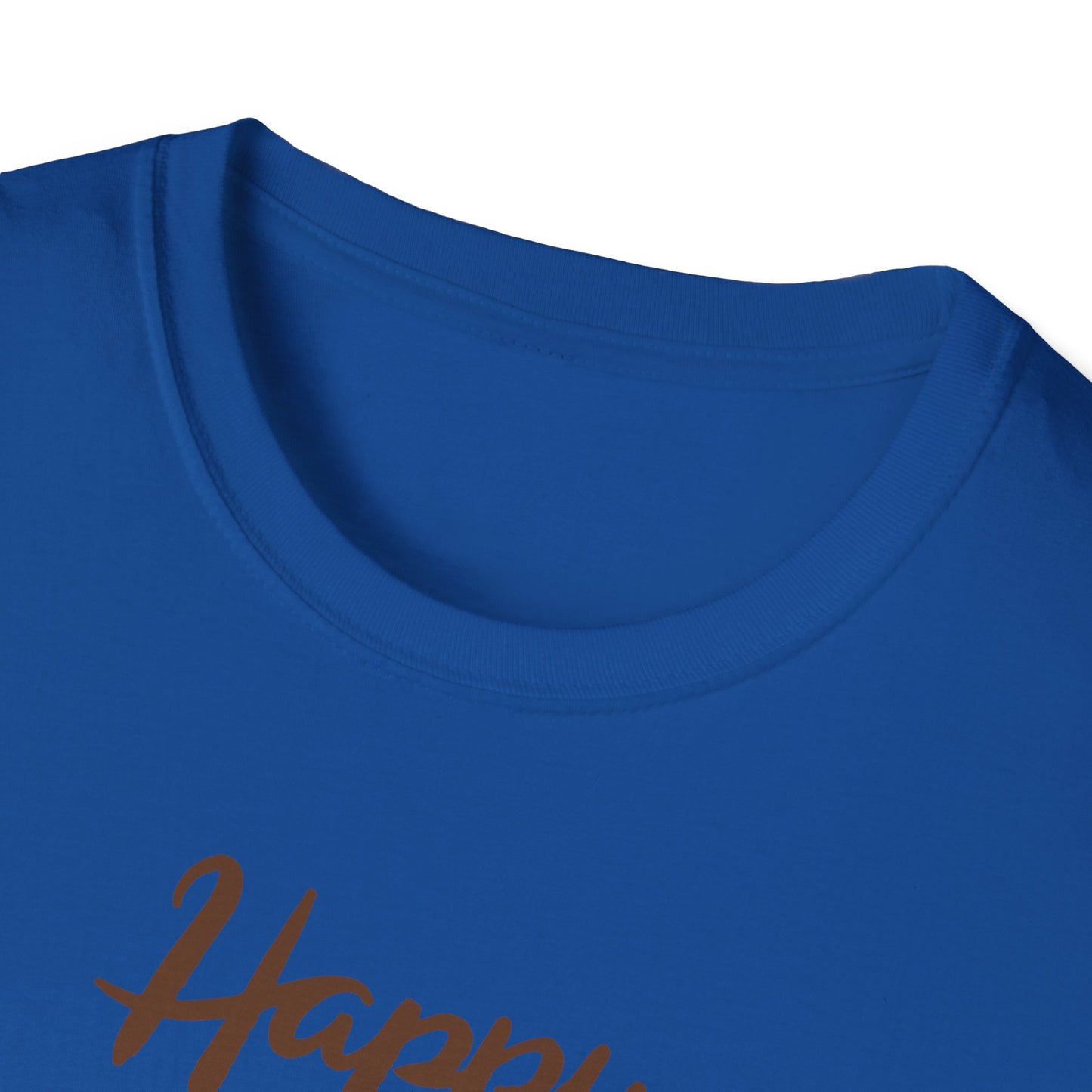 Thanksgiving Coffee T-Shirt - Unisex Softstyle Tee for Fall Celebrations, Autumn Apparel, Holiday Gathering, Family Gatherings, [...]
