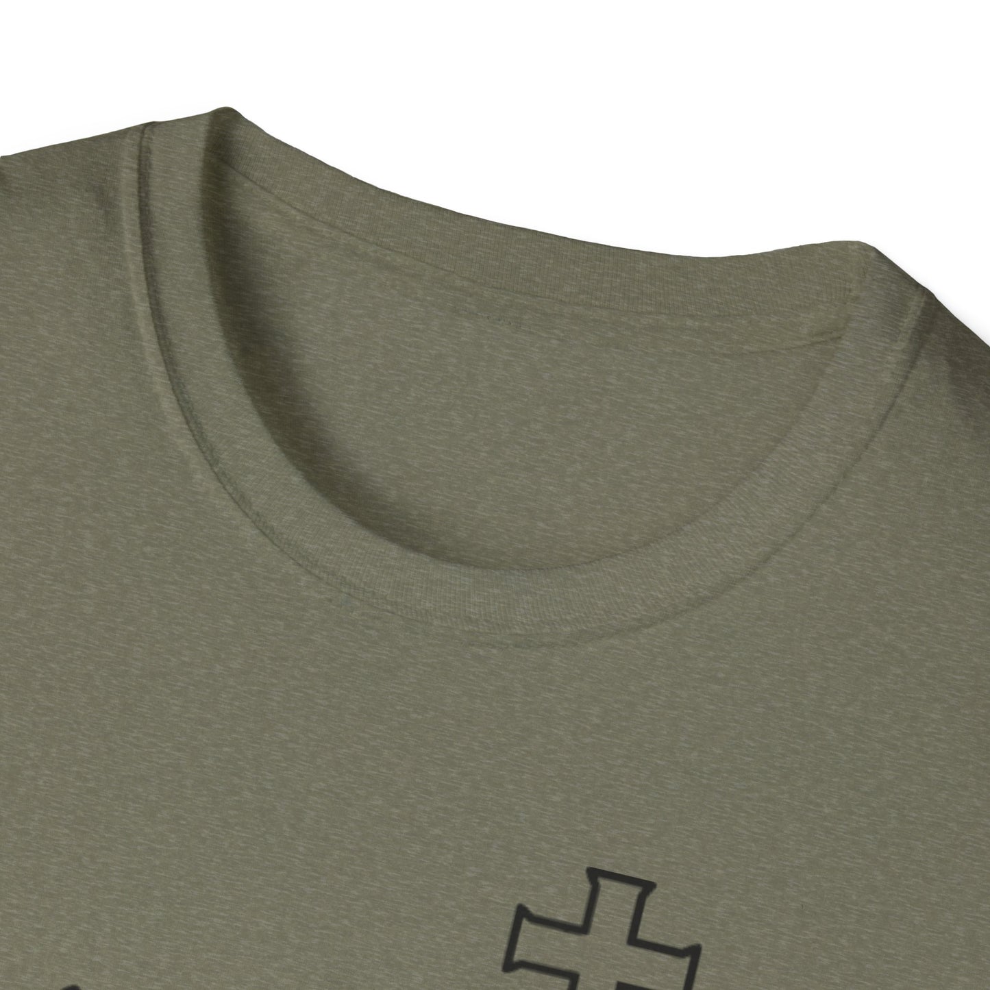 Faith Love Hope Unisex Softstyle T-Shirt, Christian Gifts, Inspirational Tee, Casual Wear, Perfect for Church, Coffee Lovers